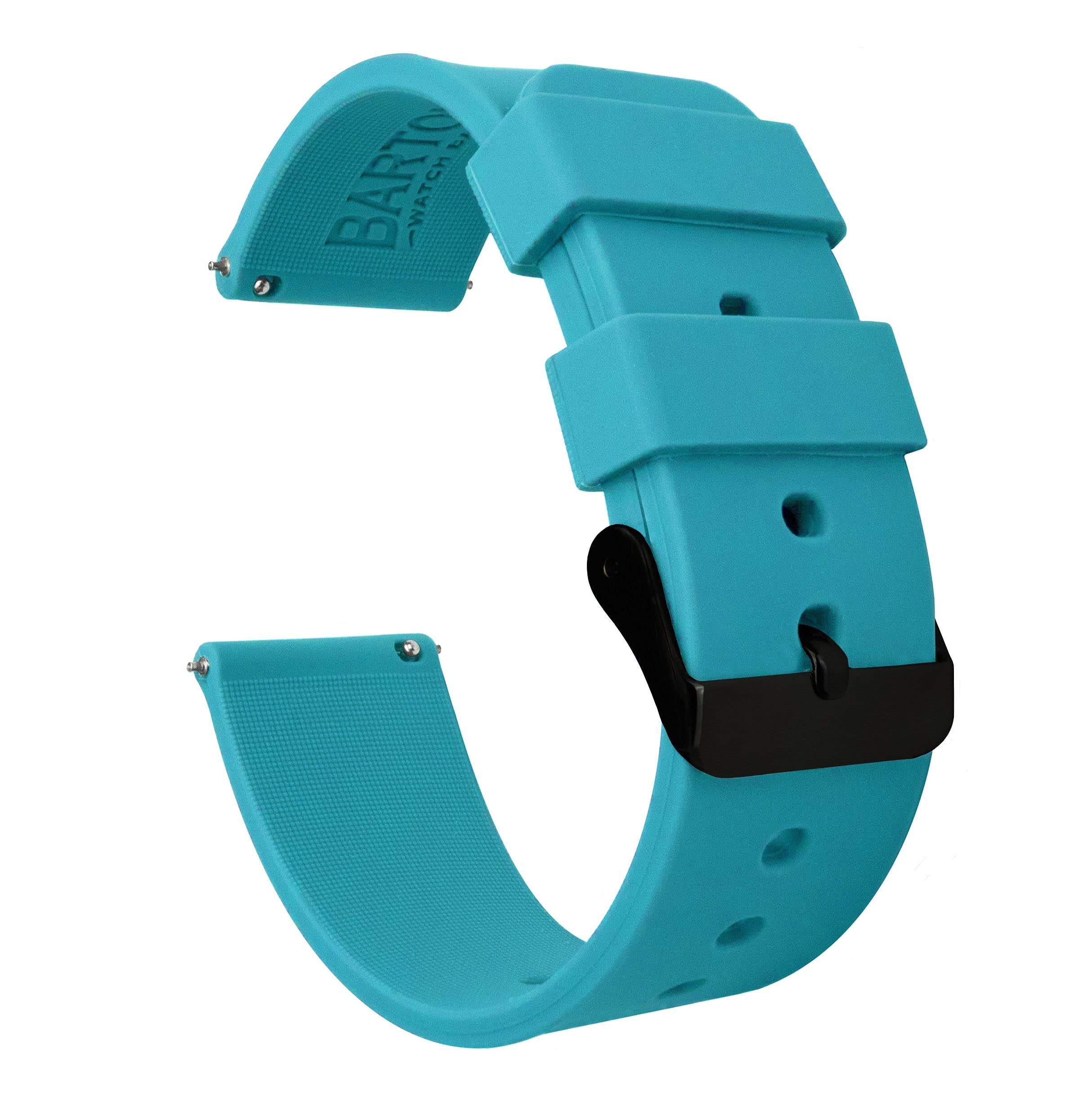 BARTON WATCH BANDS - Soft Silicone Quick Release Straps
