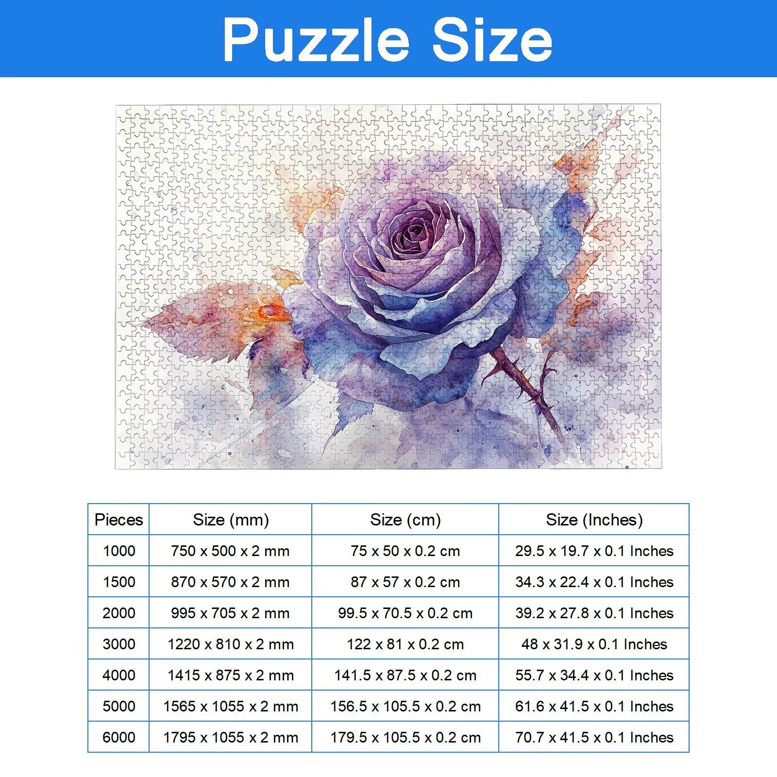Puzzle 2000 sztuk dla dorosłych dzieci, puzzle z drewnianym kwiatem dla dorosłych, wymagające różowe łamigłówki, rodzinne gry edukacyjne, łamigłówki z pudełkiem do dekoracji domu, prezent dla kobiet i