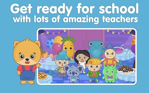 Jogos infantis educativos em inglês - a academia de aprendizagem pré-escolar Bimi Boo inclui ABC, nú