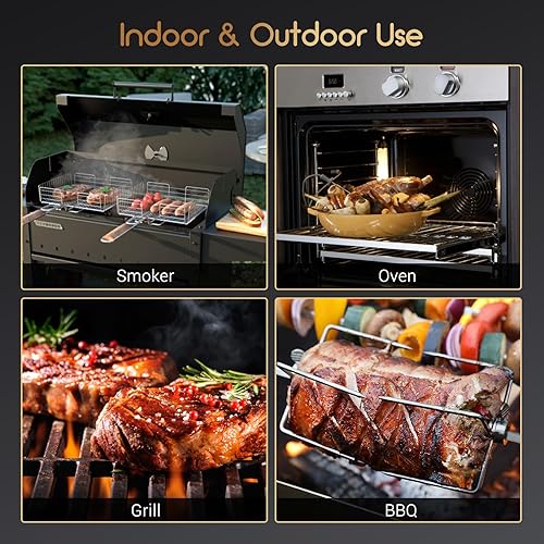 Miniatura 7 de INKBIRD Termómetro de carne WiFi y Bluetooth 5.1 de 5 GHz/2.4 GHz, 6 sondas, WiFi para ahumar, asar a la parrilla, sonda de carne inalámbrica para