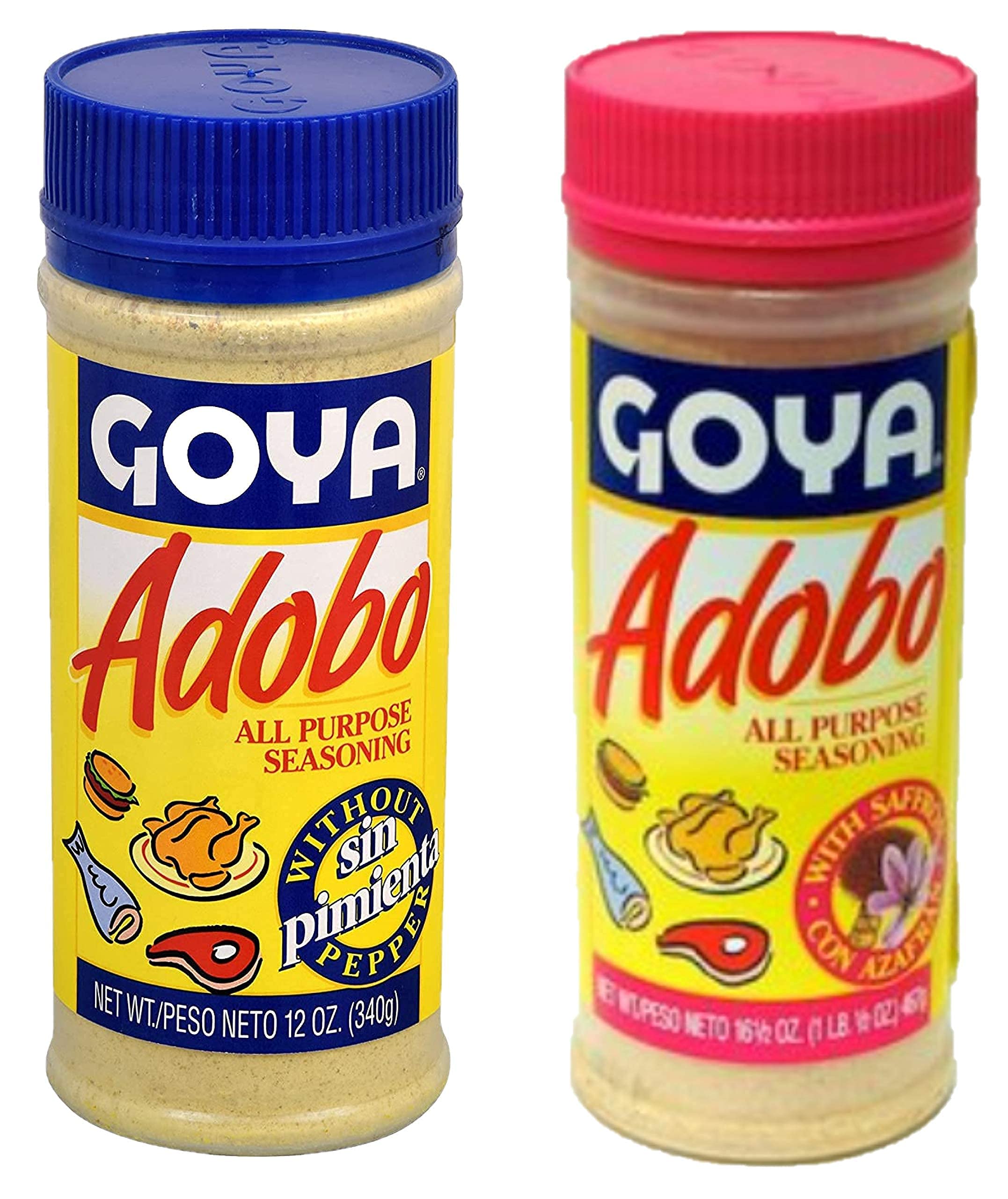 Goya Adobo Seasoning Ultimate Variety Pack | 8 Flavors Total