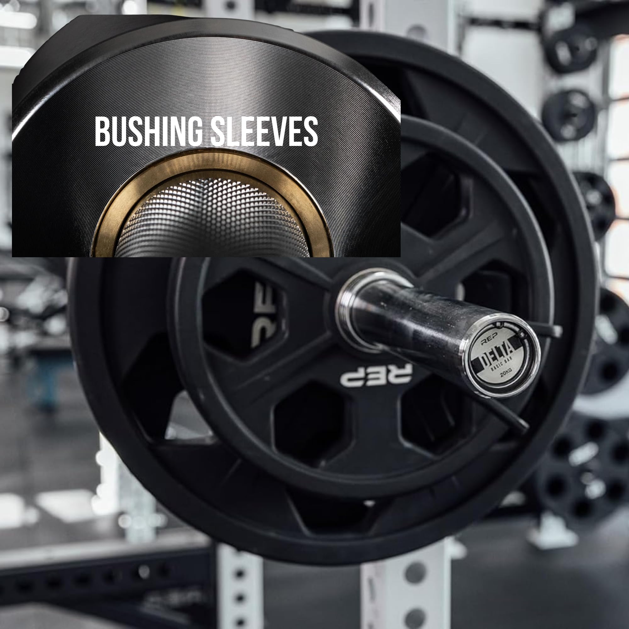 Amazon.com : Rep Fitness Delta Basic Bar - versatile barbell