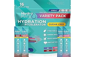 HydroMATE Electrolytes Powder: Sugar-Free Hydration To Go