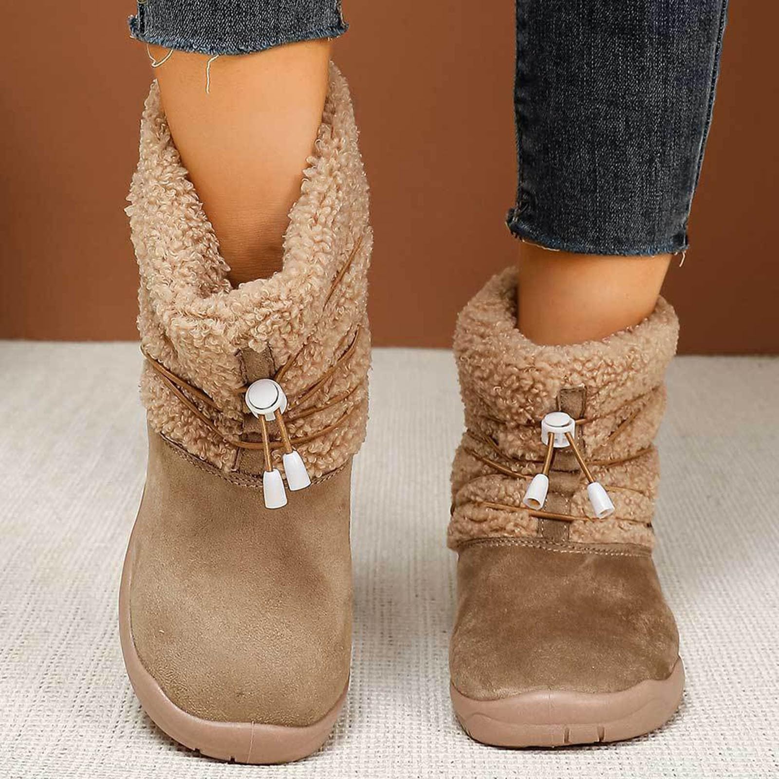 Ciabatte Donna Pantofole Donna Scarpe Pelose Lana Cotta Scamosciate Stivaletto Coppia Lui Lei Da Casa Uomo Pelo In Blu Invernali Chiuse Feltro Il Pelliccia Calde 35 Memory Foam Babbucce Con Zeppa