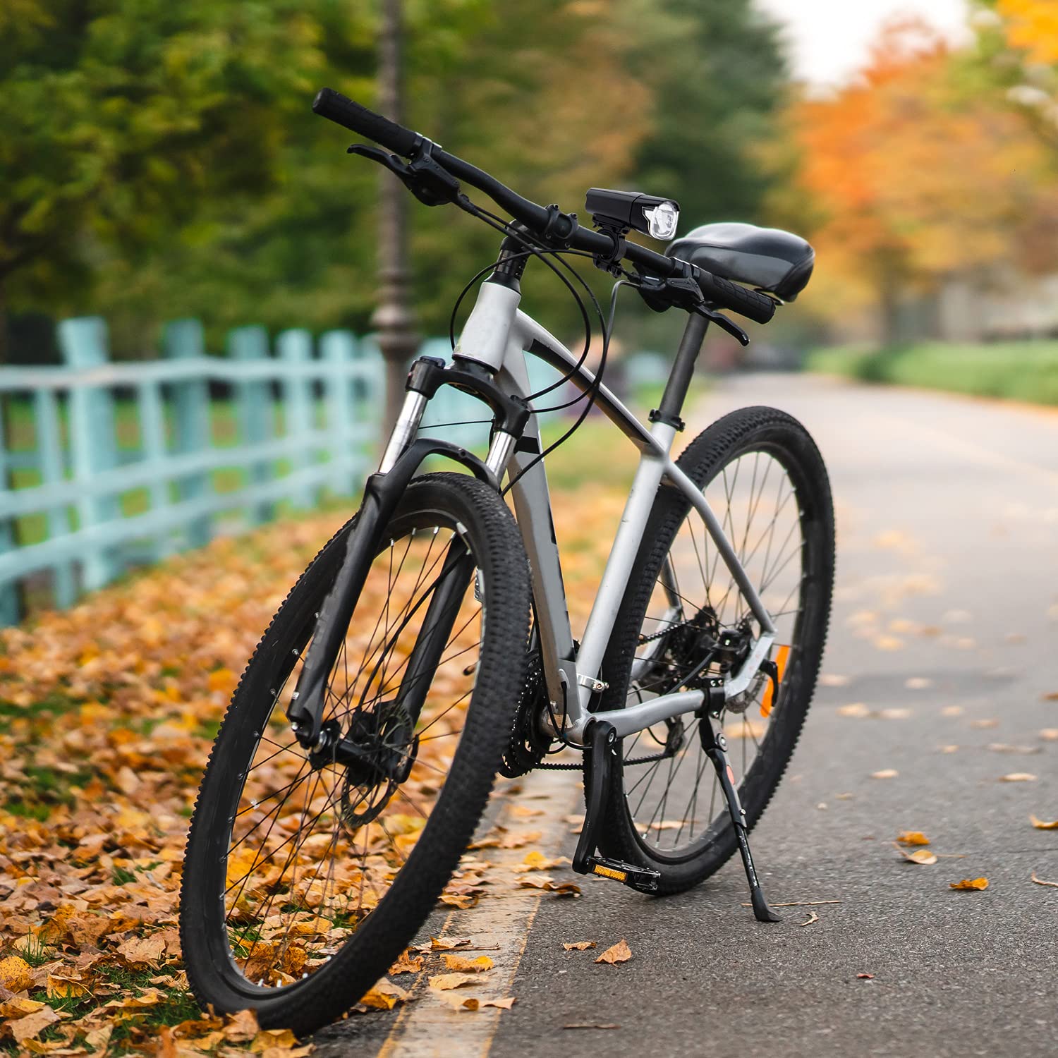 Fahrradlampen Set Batteriebetrieben 40 Lux ECO StVZO Kompatibel Fahrrad Licht mit Frontlicht und Rücklicht – Fahrradlicht – Fahrradzubehör – Fahrradlichterset