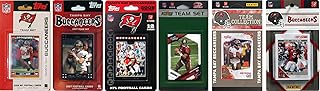 NFL Tampa Bay Buccaneers Six Different Licensed Trading Card Team Sets