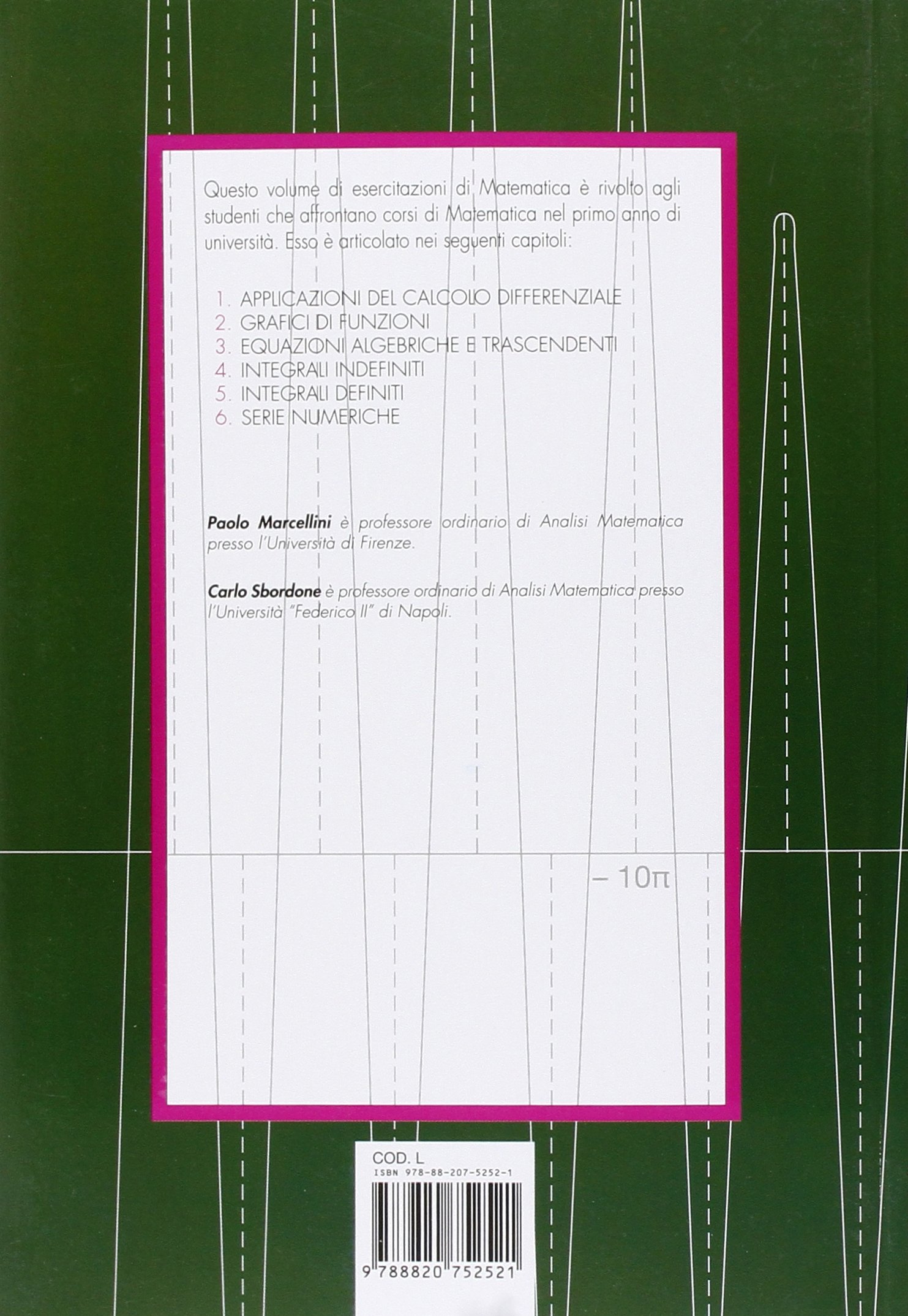 Esercitazioni di matematica (Vol. 1/2)