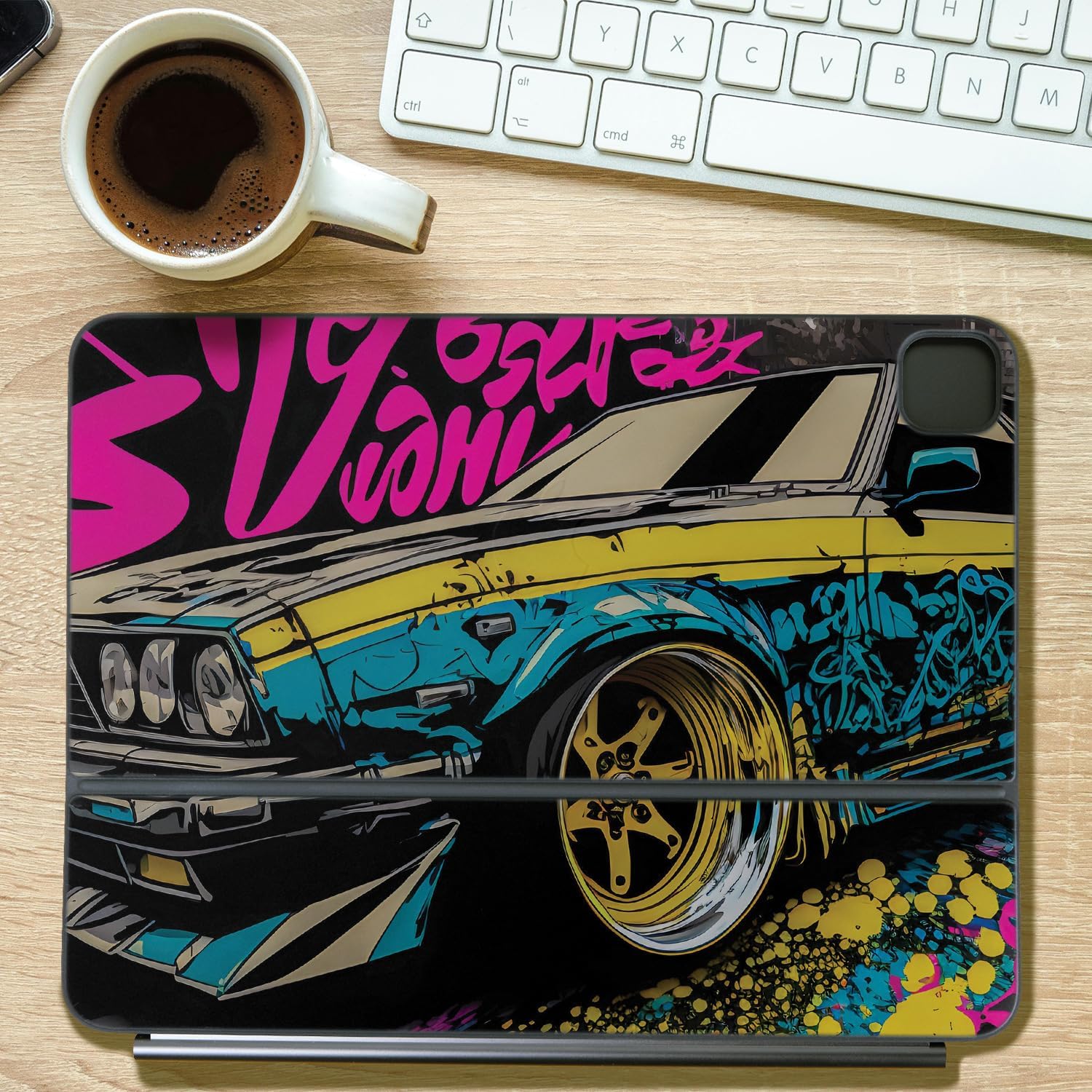 Keyboard Skin Compatible with Apple Magic Keyboard for iPad Pro 13" (M5) 2025 - Camber - Premium 3M Vinyl Protective Wrap Decal Cover - Easy to Apply | Crafted in The USA by MightySkins
