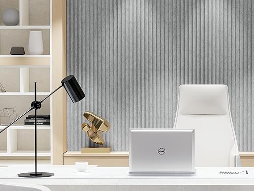 Miniatura 7 de Paquete de 4 paneles de pared acústicos gruesos de doble capa, autoadhesivos, paneles insonorizados grandes de alta densidad de 47 x 23.6 x 0.72