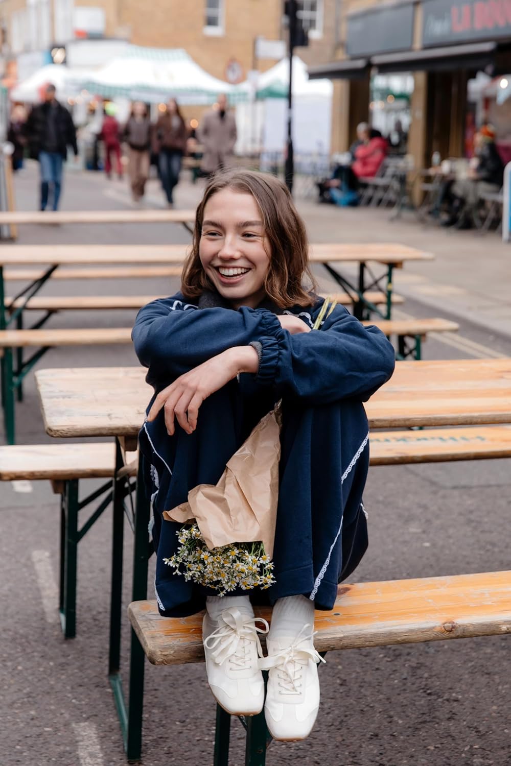 VIVAIA Carol Women's Square Toe Jogger Sneakerina Comfortable Satin Fahion Ballet Sneakers Barefoot-Like Non Slip Walking Shoes for Daily Dress