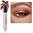 Enfuntins Cream Eyeshadow Stick, Long-Lasting, Crease-Proof Eyeshadow with Built-in Smudger Eye Shadow Orange Brown Shimmer