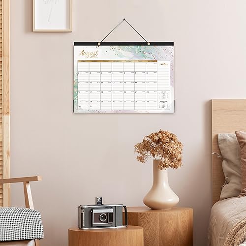 Miniatura 2 de Calendario de escritorio 2026, calendario 2026 de enero de 2026 a diciembre de 2026, 17 x 12 pulgadas, calendario de pared/escritorio de 12 meses