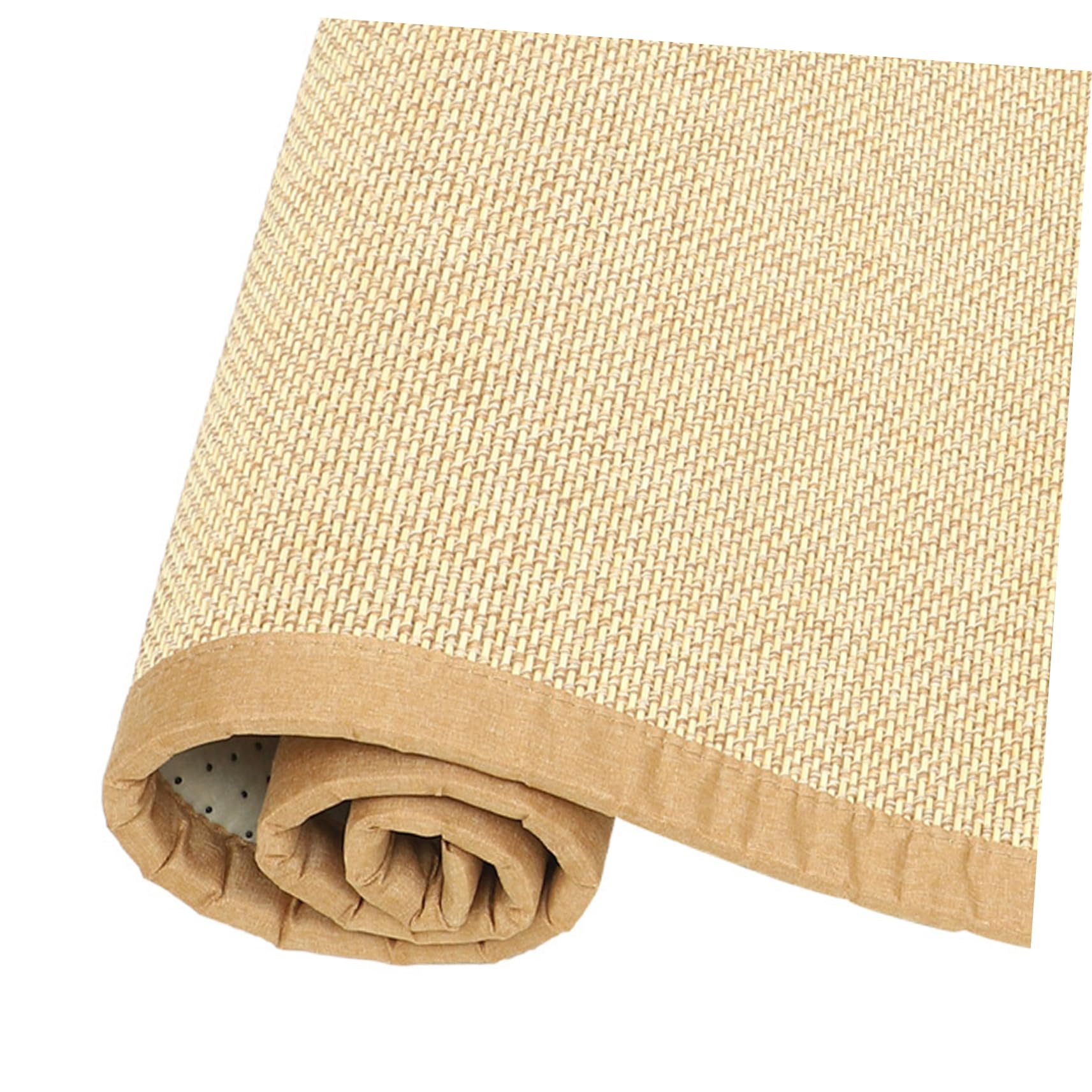 Tappetino Tatami giapponese 50 x 150 cm, tappetino da meditazione intrecciato, cuscino da pavimento traspirante for yoga, relax, lettura, sala da tè, soggiorno e decorazioni for la casa