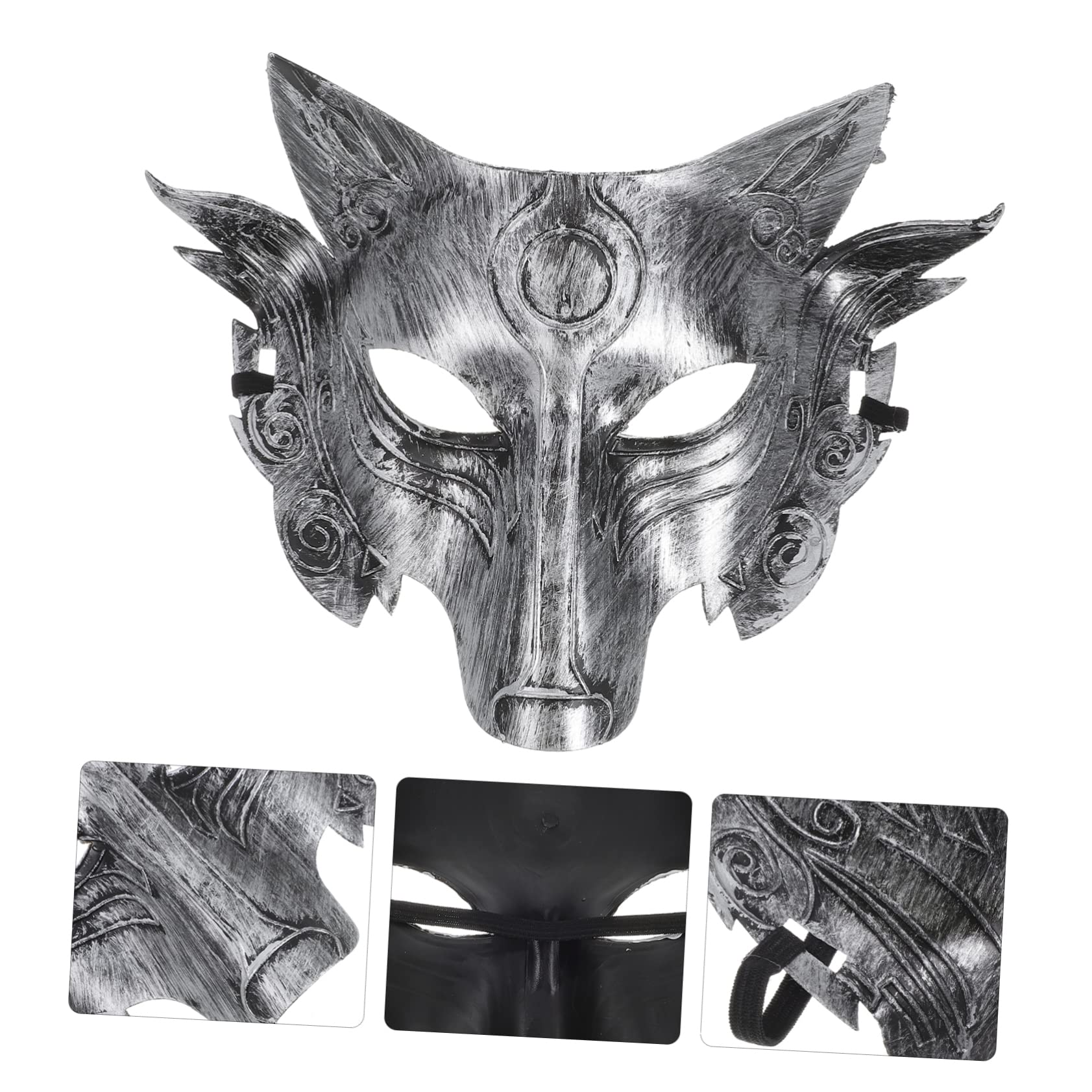 ibasenice 12pezzi Maschere Animali Da Cosplay Per Adulti Maschere Mezza Faccia Forma Di Per Feste e Mascherate Accessori Creativi e Divertenti Per Eventi e Fotografie