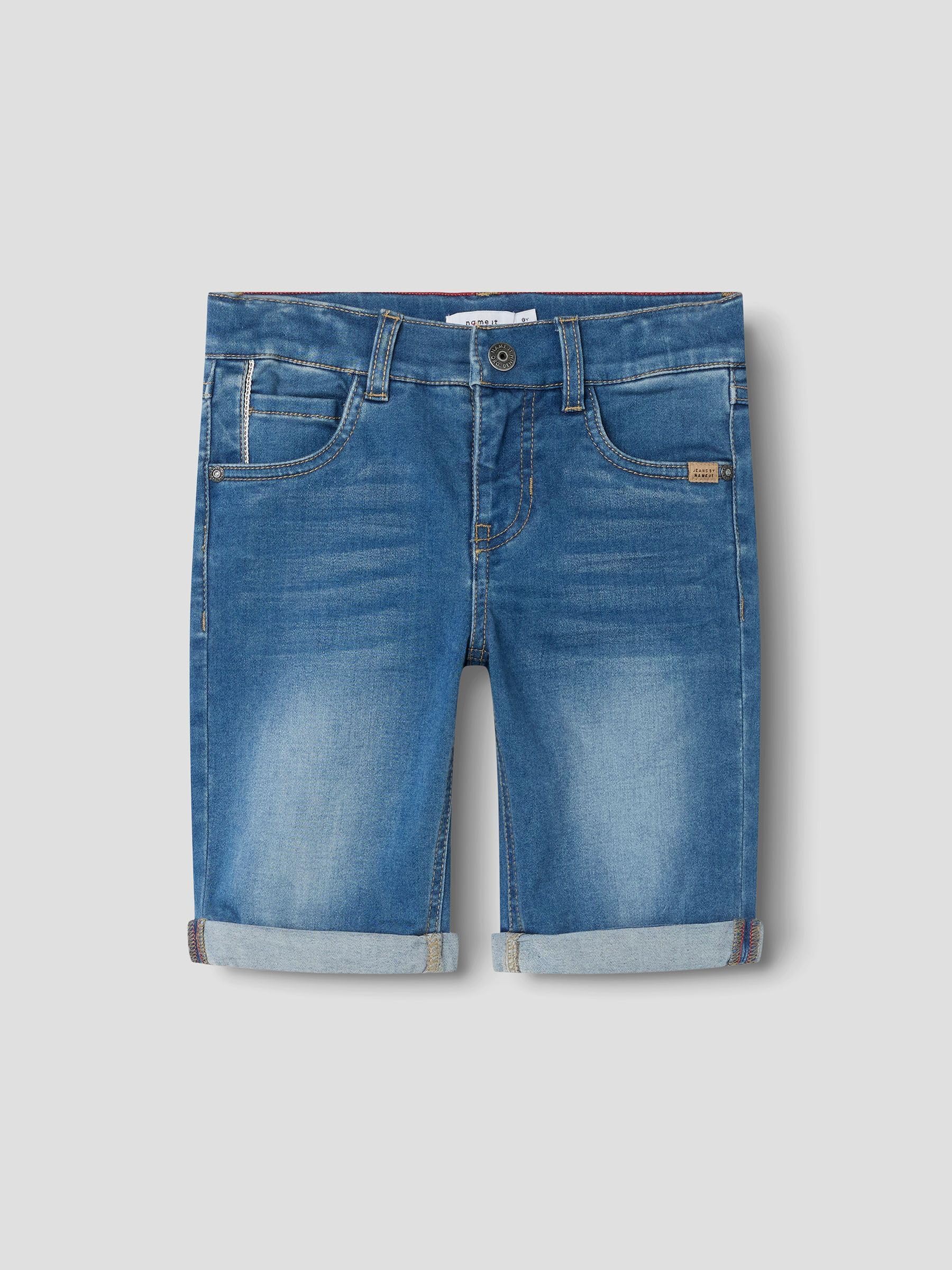 Name It - Nkmtheo Xsl DNM L Shorts 6622-cl Noos, Pantaloncini Bambini e Ragazzi