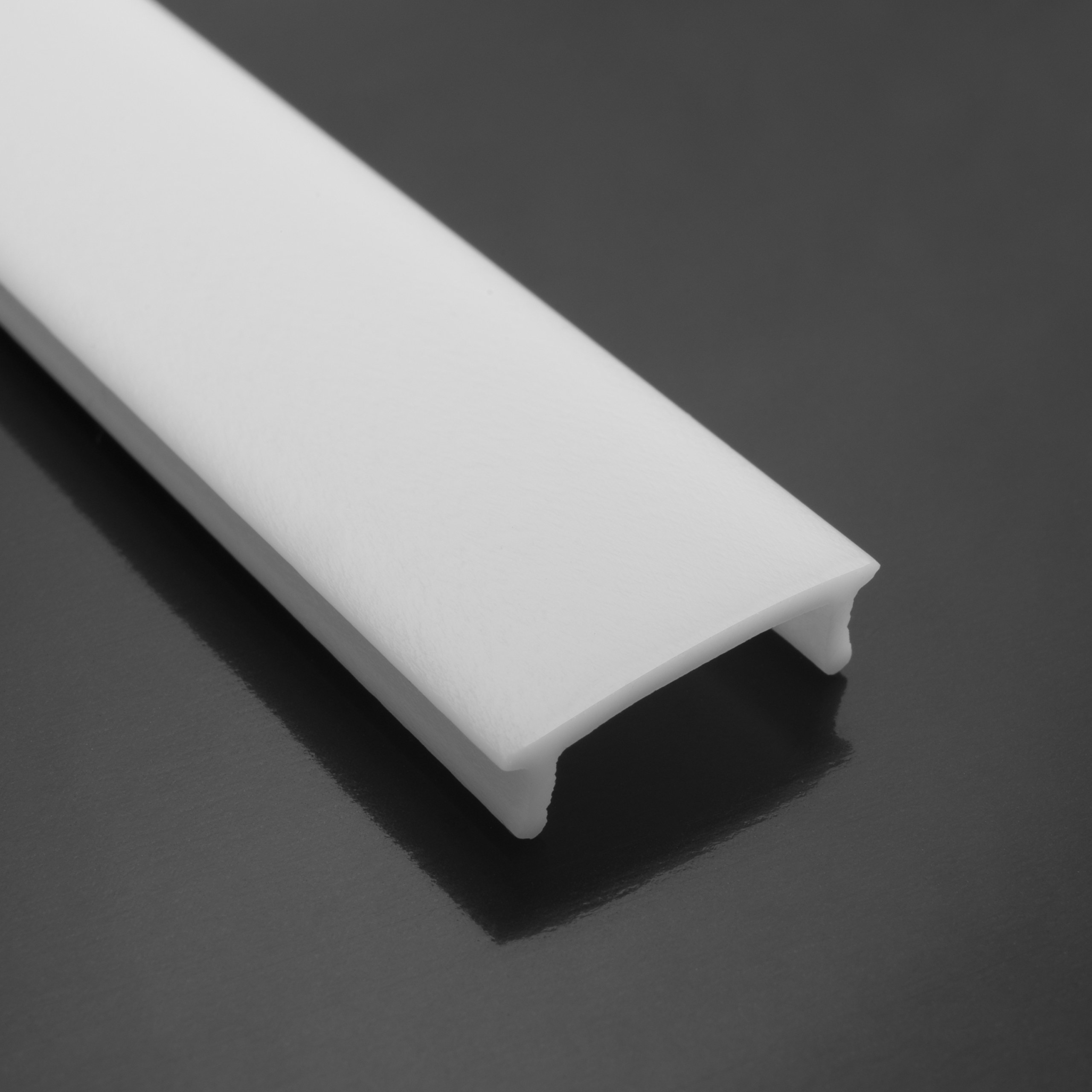 Nur LED Abdeckung für das Aluprofil EMS_SAAR Opal 100 cm