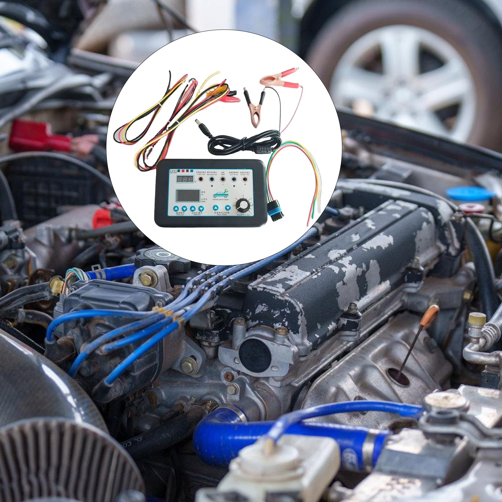 Strumento diagnostico professionale per motori automobilistici Rilevatore di guasti precisi Dati in tempo reale per Idle Stepper Rilevatore di guasti AC Strumento diagnostico automobilistico