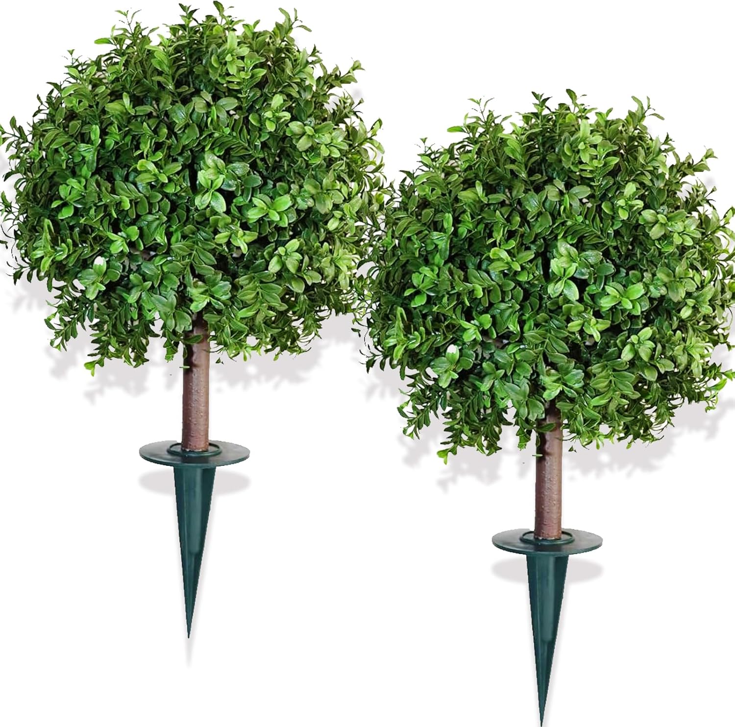 Artificial Trees, Sunflower-Shaped Artificial Trees, Artificial Plants, Outdoor Shrub Plants, with UV Protection Function, are Suitable for Both Outdoor and Indoor use and can be Used for Decoration.