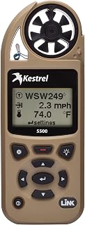 Kestrel 5500 Weather Meter with Link and Vane Mount, Tan