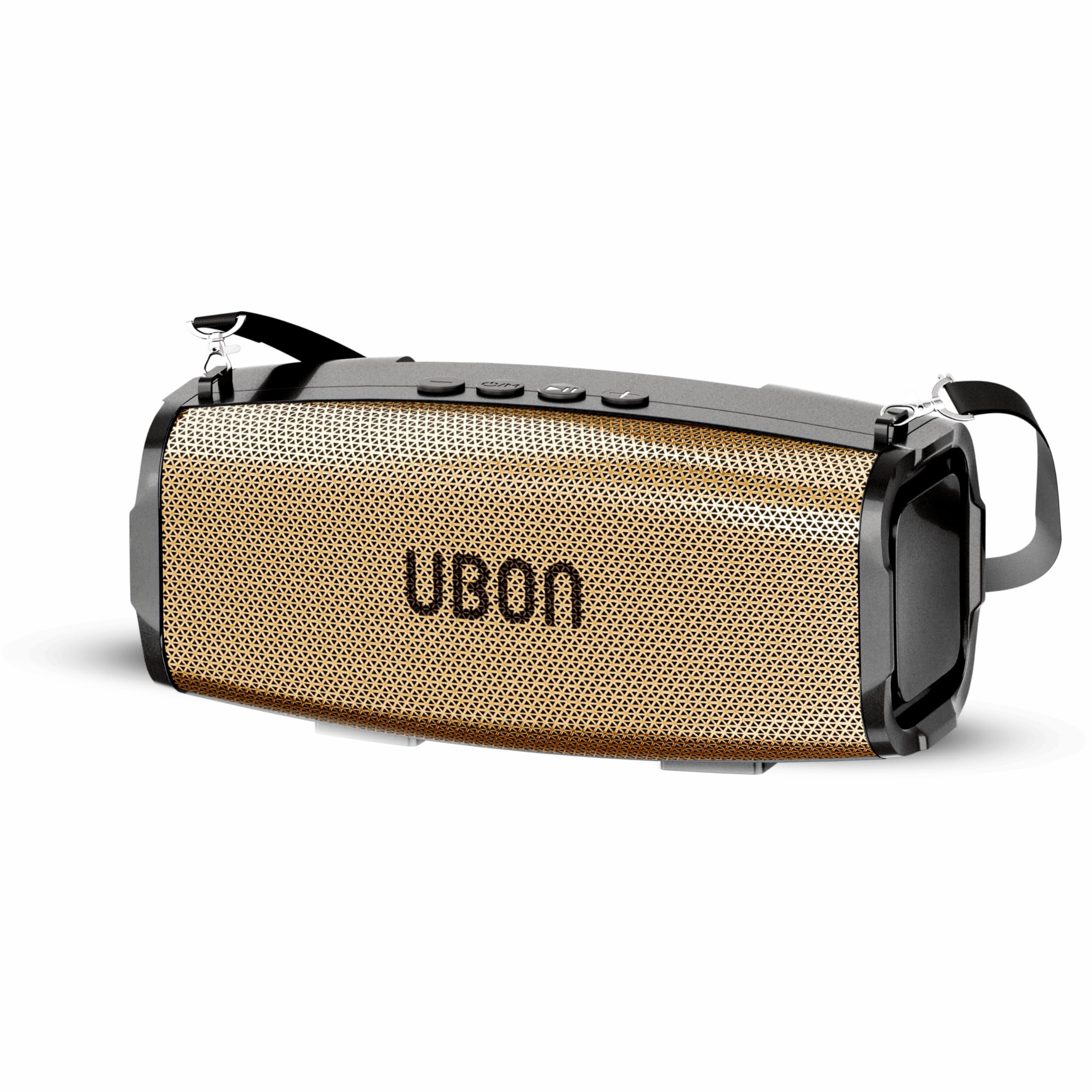 UBON Shahenshah SP-65G, 20 watt Portable Bluetooth Speaker, 10 Hours Long Playtime, RGB Lights, Multiple Connectivity Wireless Party Speaker (Gold)-image-19