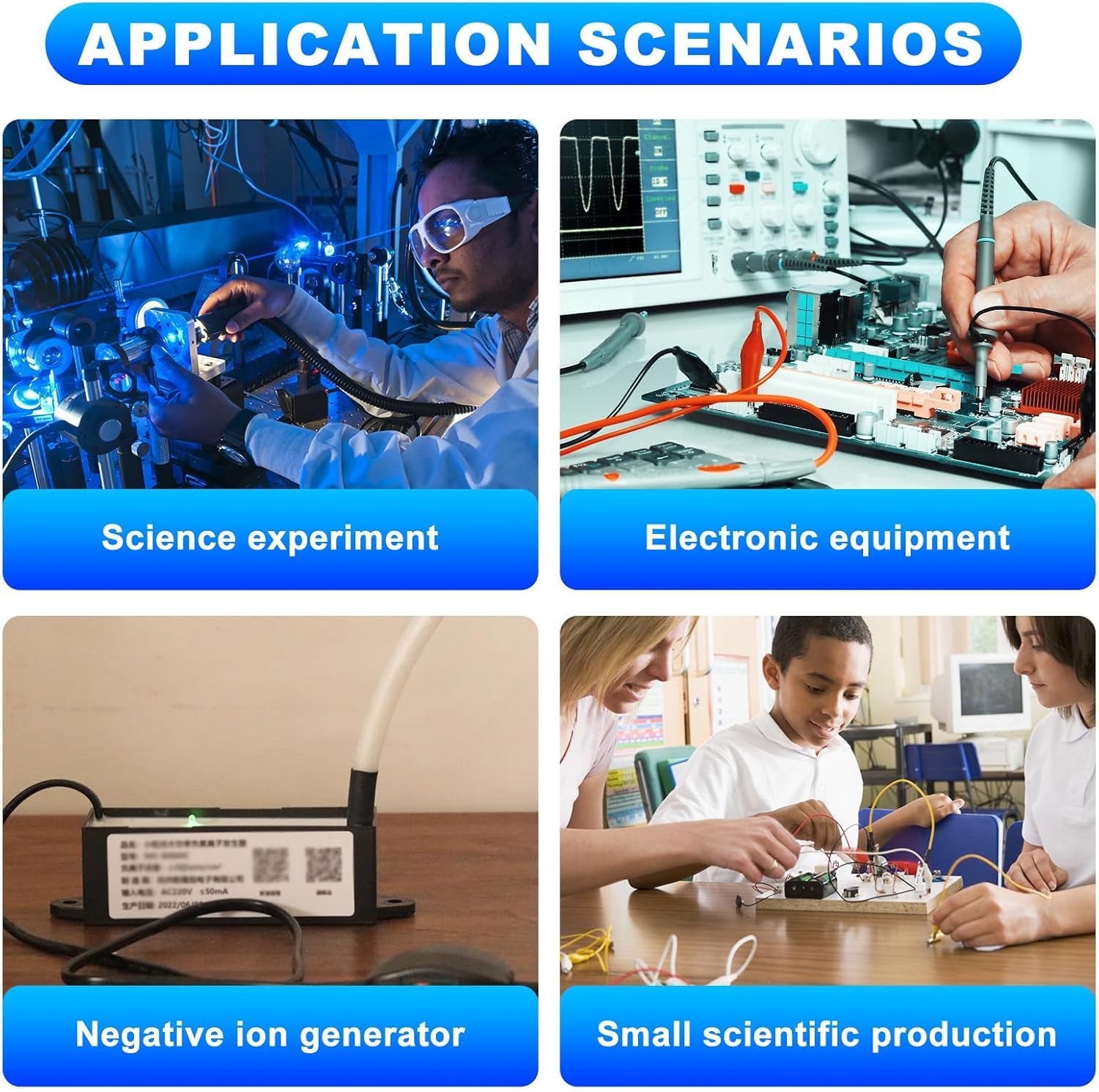 5 Sztuk Moduł Generatora Wysokiego Napięcia 400KV Moduł Zwiększania Mocy Do Naukowego Sprzętu Elektronicznego Transformator Wysokiego Napięcia 3-6V Czarny