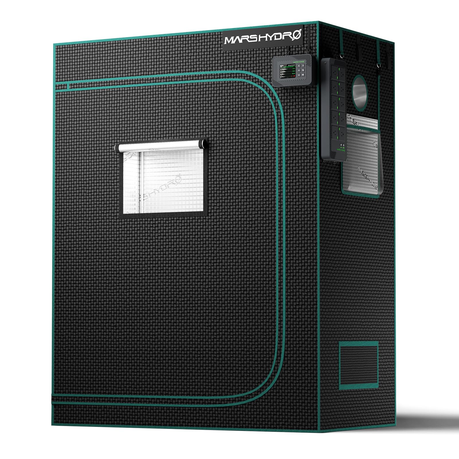 MARS HYDRO 4x2x5 Grow Tent, 48"x24"x60" Reflective Mylar Grow Tents with Removable Floor Tray View Window for Indoor Plant Growing Room for TSL2000/SP3000/2TS600