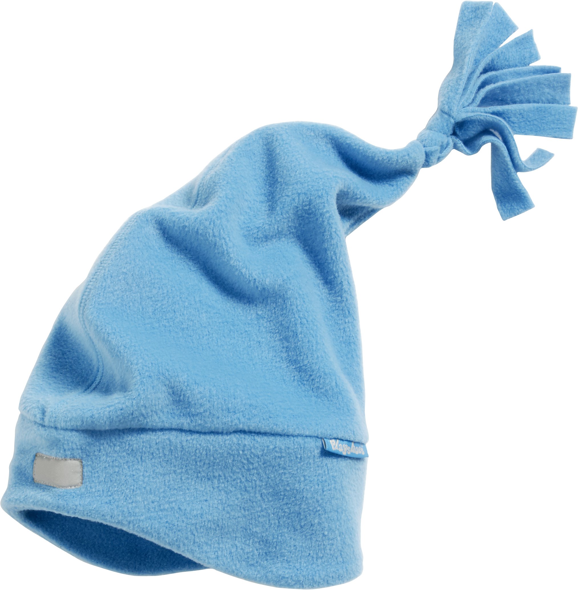 Playshoes Kinder Zipfelmütze aus Fleece, softe und atmungsaktive Schlupfmütze mit Klettverschluss