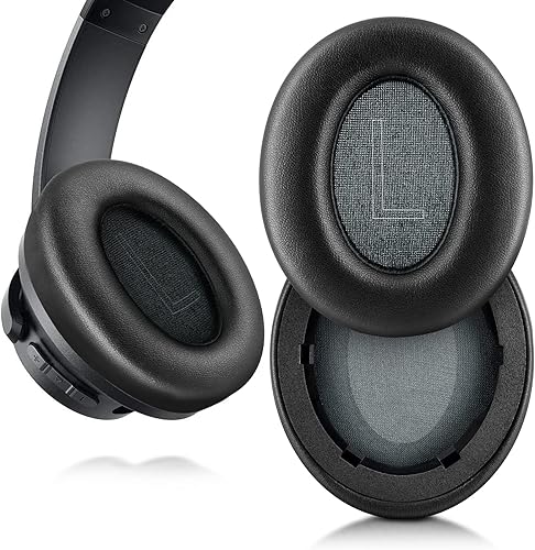 Miniatura 2 de Almohadillas para auriculares Anker Life Q20 Q20 BT Auriculares de repuesto para auriculares Almohadillas para orejeras (negro)