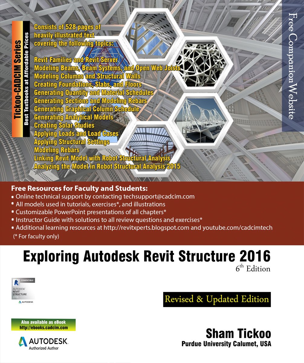 Autodesk Revit Structure 2016 Edition Anglaise Livre BIM