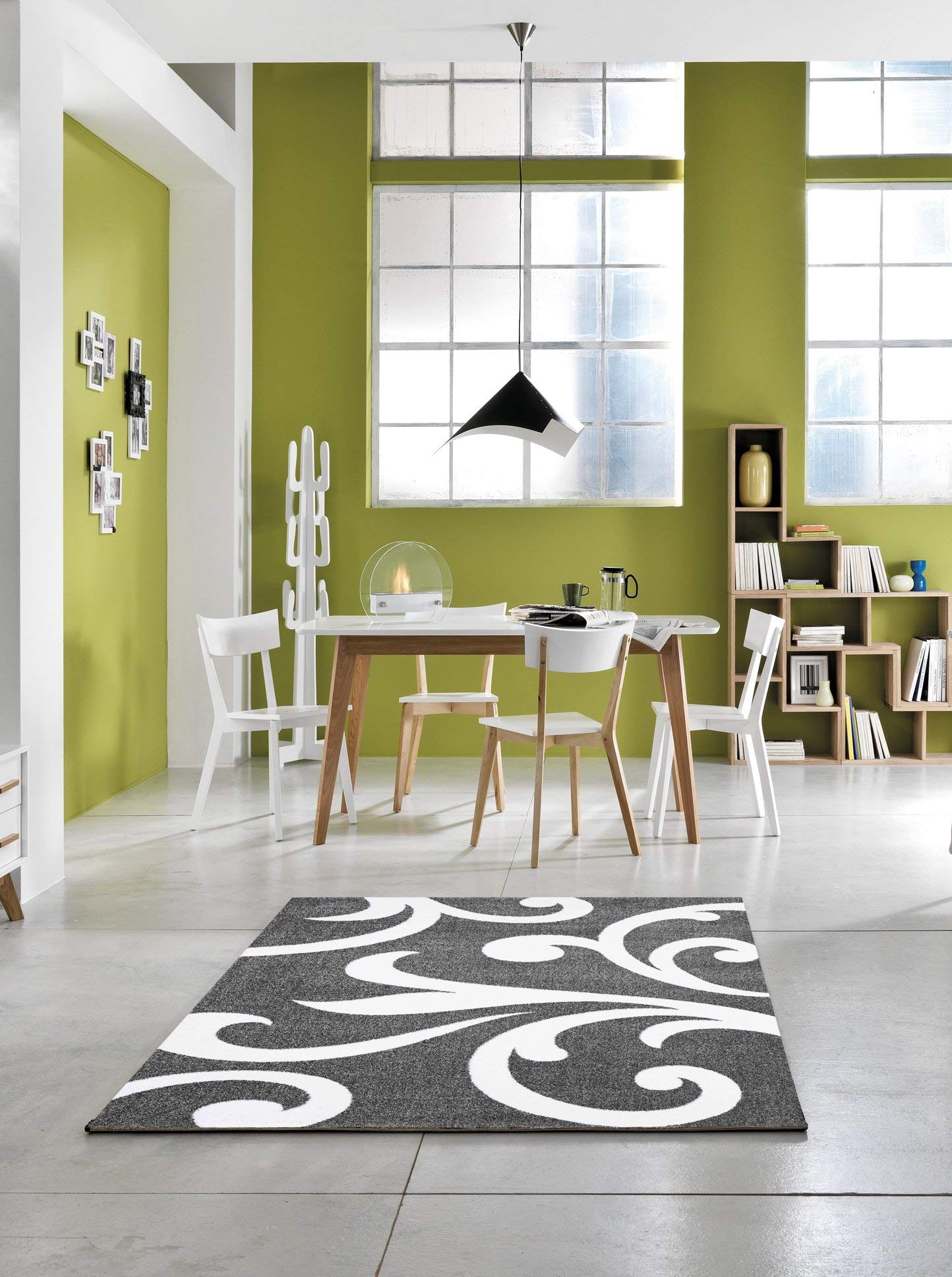 Contemporary Wood Alfombra Damasko 140 x 190 cm