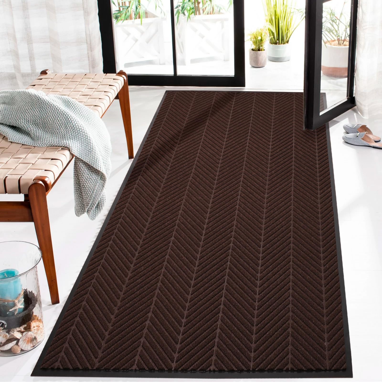 3′x5′ Heavy Duty Front Door Mat Indoor Outdoor Entrance, Non-Slip Entry Rug — Amazon image 10