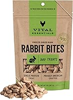 Vista 14 de Vital Essentials Beef Bites Golosinas para Perros, 6.2 oz Liofilizado Crudo Proteína Única Golosinas de Entrenamiento de Calidad Premium