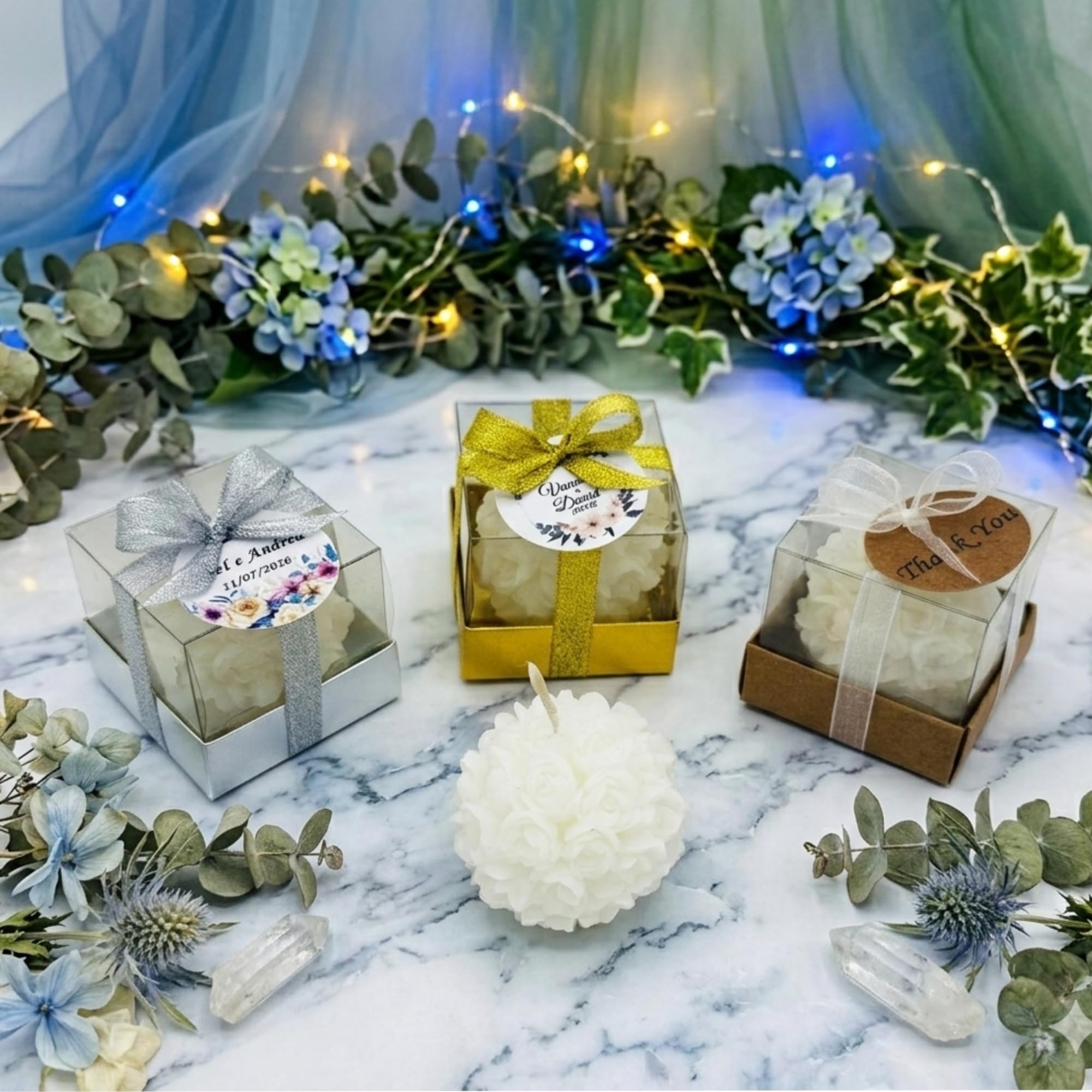 bomboniere matrimonio, Rosa pezzi candele profumate bomboniere battesimo, anni ragazzo, comunione, cresima, anniversario di, compleanno bigliettini (bianco, set di 20)