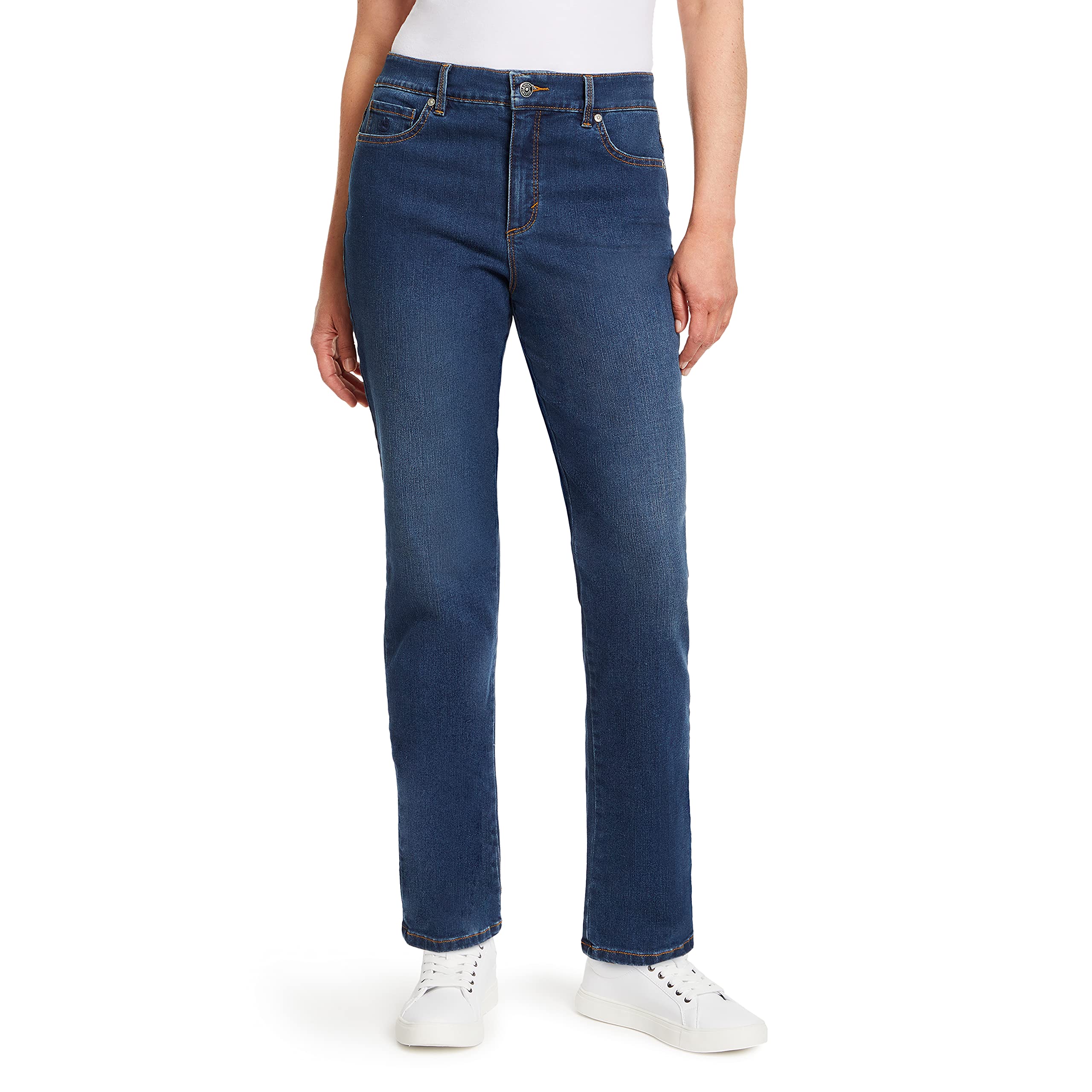 GLORIA VANDERBILT womens Amanda Slim Hr Signature Jean Jeans