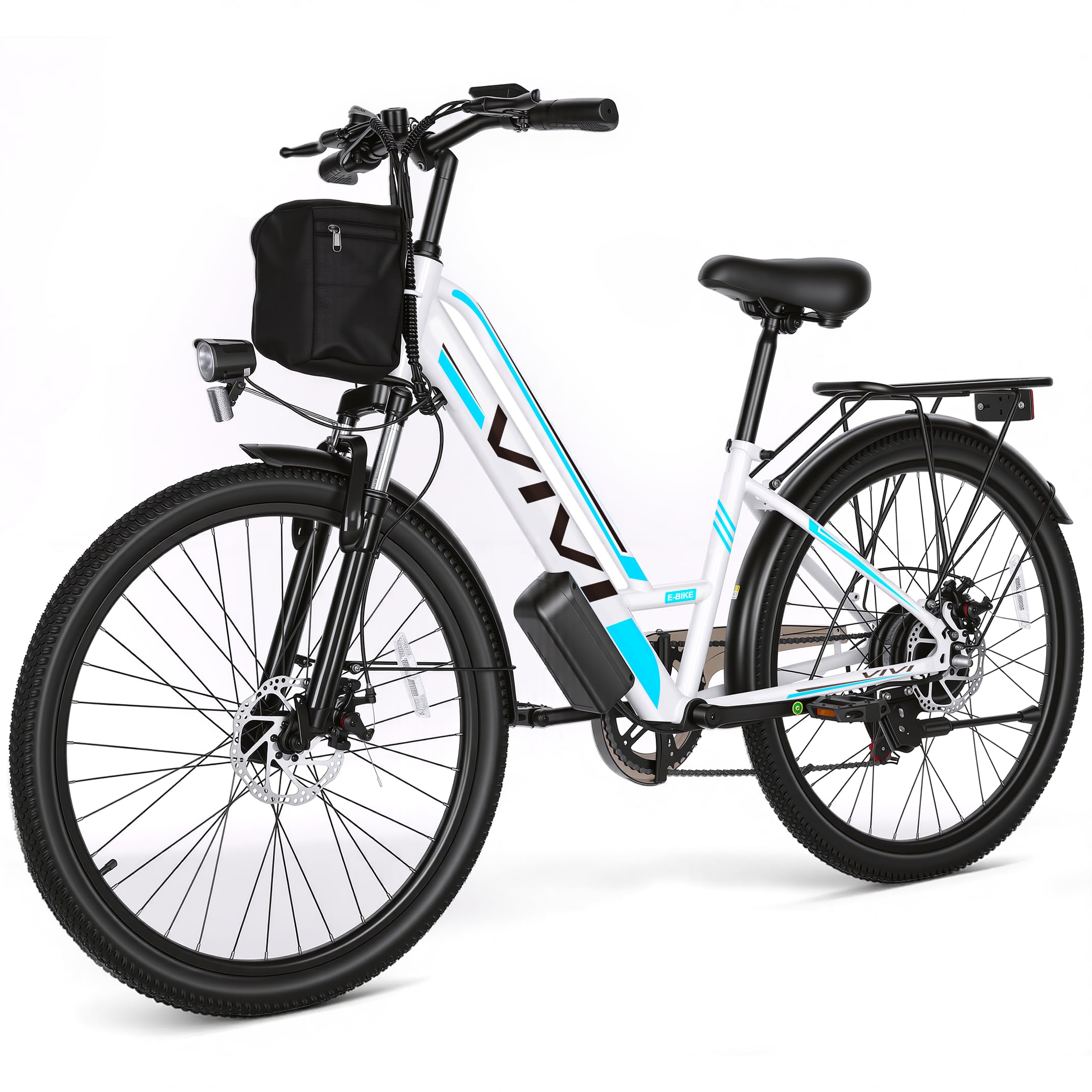 Amazon.com : Vivi Electric Bike for Adults 500W Commuter Ebike, 26