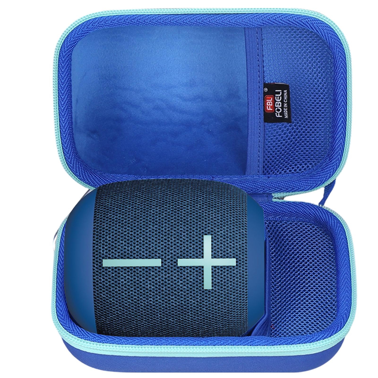 FBLFOBELI Hard Case Compatible with Ultimate Ears UE WONDERBOOM 4 3 2 Portable Wireless Bluetooth Speaker (Blue, Case Only)