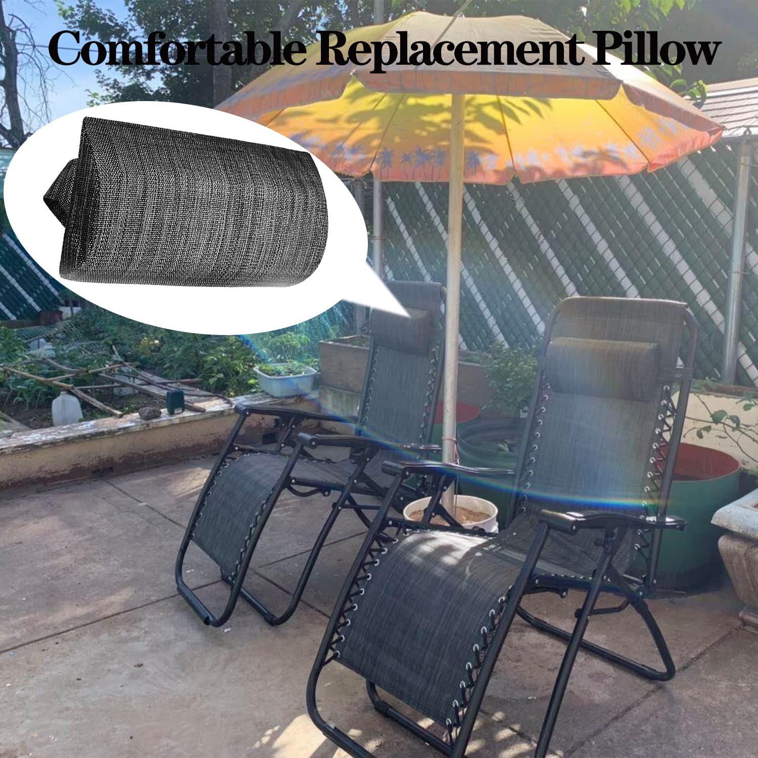 Coussin De Rechange Pour Chaise Longue Allibert Keter Daytona - Résistant à L'eau Et Ignifuge, Housse Amovible, 3 Sections - Fabriqué Au Royaume-Uni