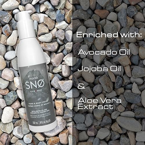 Miniatura 4 de Geir Ness NORSK SNØ Crema para manos y cuerpo - Loción para piel seca - Hidratante profundo de un solo uso con aceites esenciales