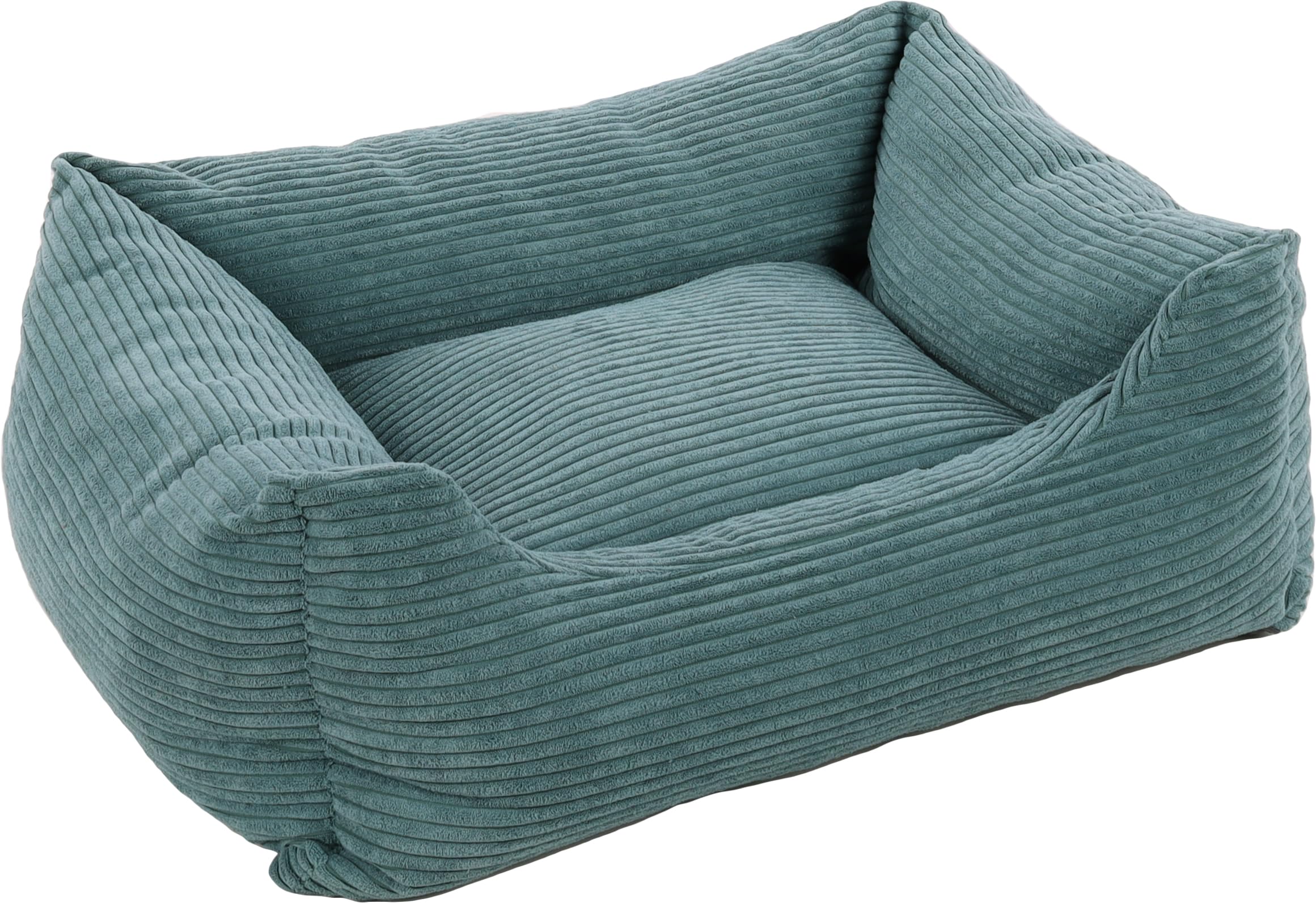 Flamingo Basket Velluto Rectangle Blue 80x67x22cm