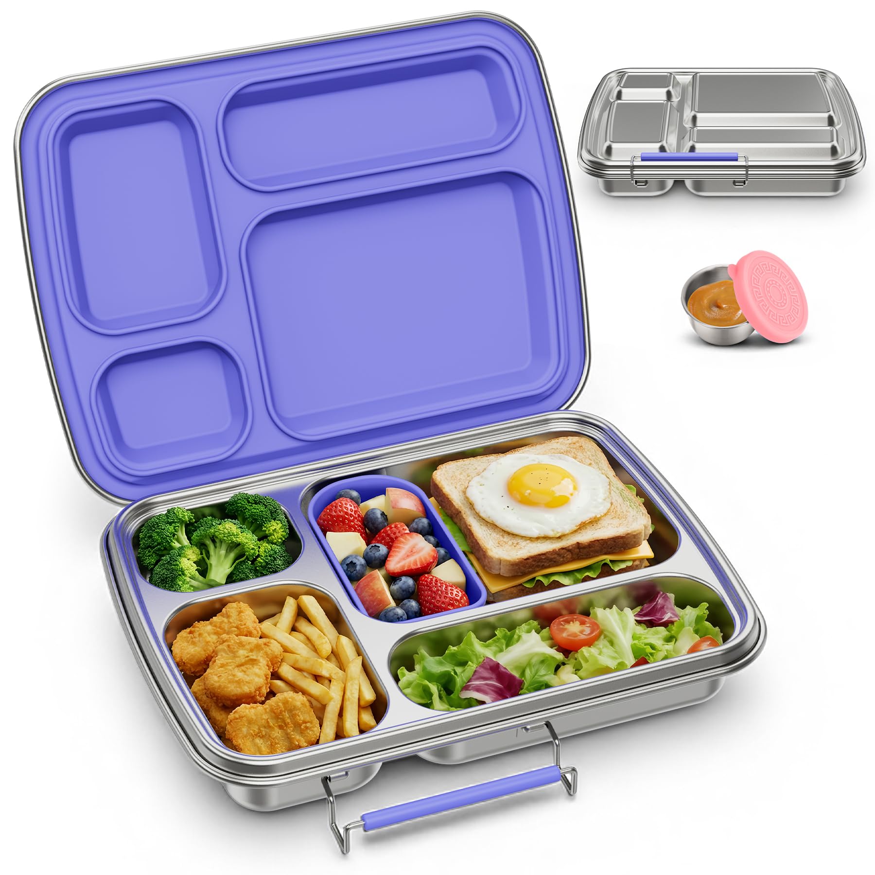 Photo 1 of Zeekala Stainless Steel Bento Lunch Box