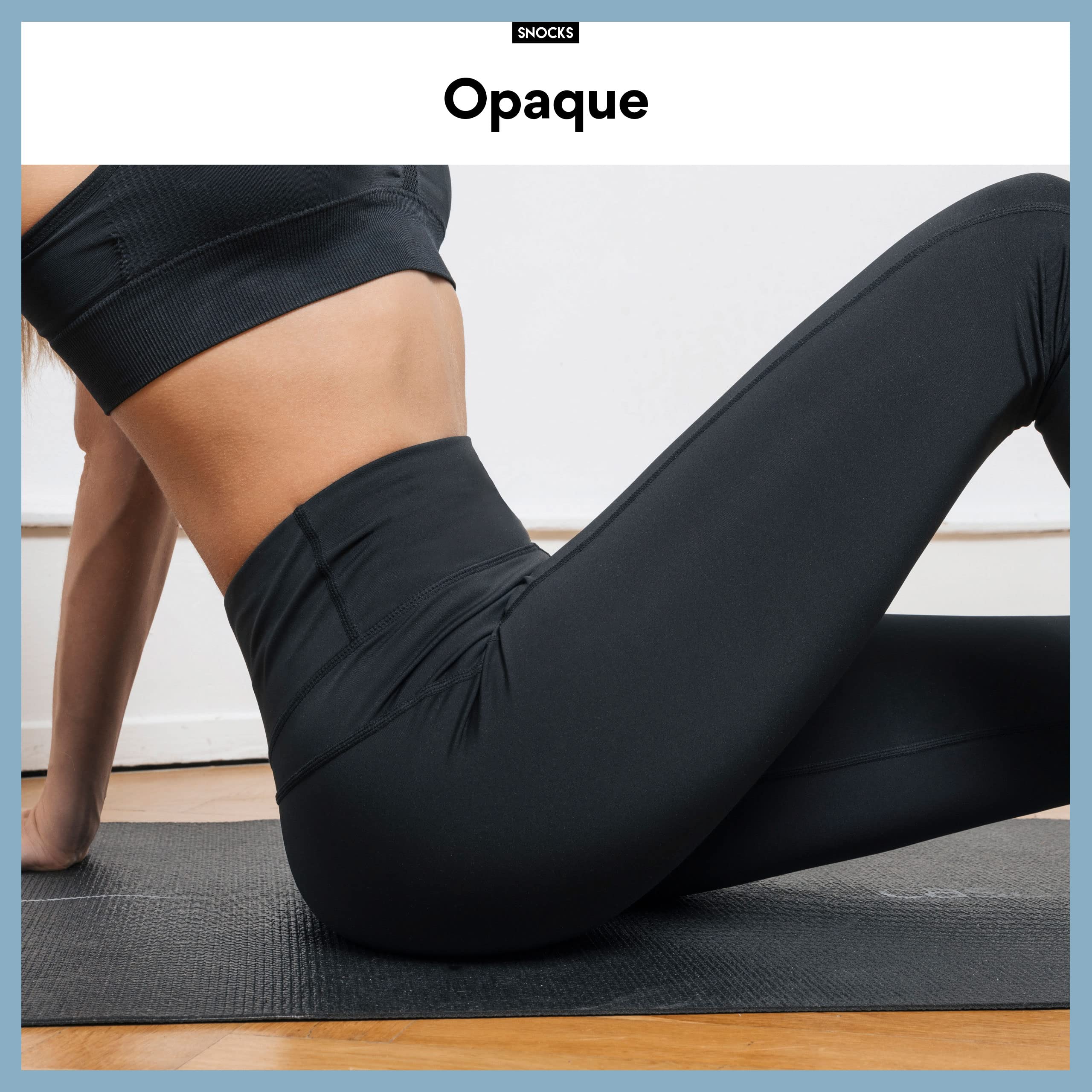 Snocks Legging Femmes Pantalon de Sport Taille Haute Femme Yoga, Pilates