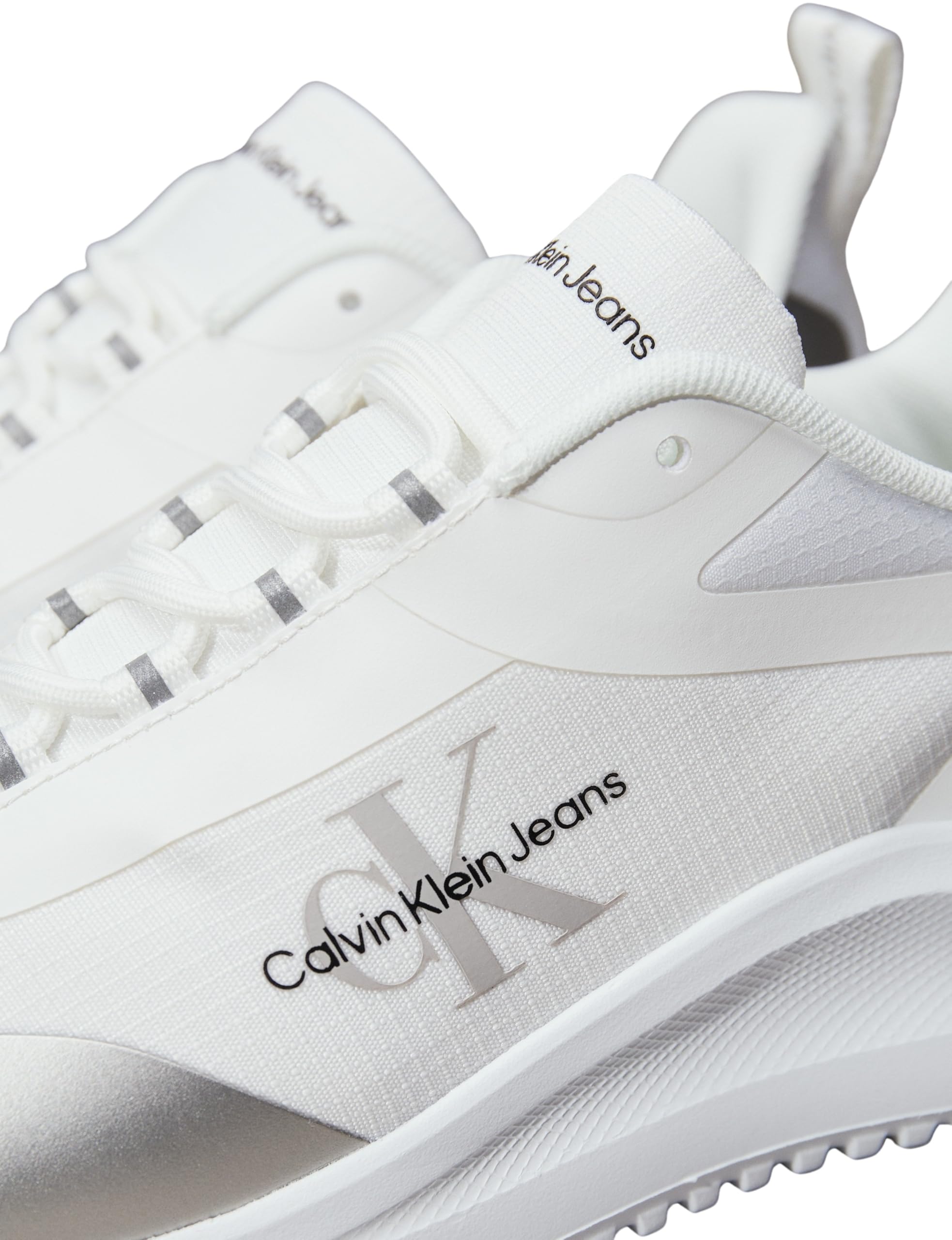 Calvin Klein Donna Sneakers da Runner Eva Runner Low Lace Mix Senza Lacci