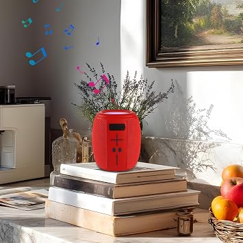 Portable Wireless Speaker Portable Cool Gadgets | Outdoor Speaker Wireless Big Audio for Home Office Beach Camping Travel Fishing Hiking Birthday Christmas Stocking Stuffers