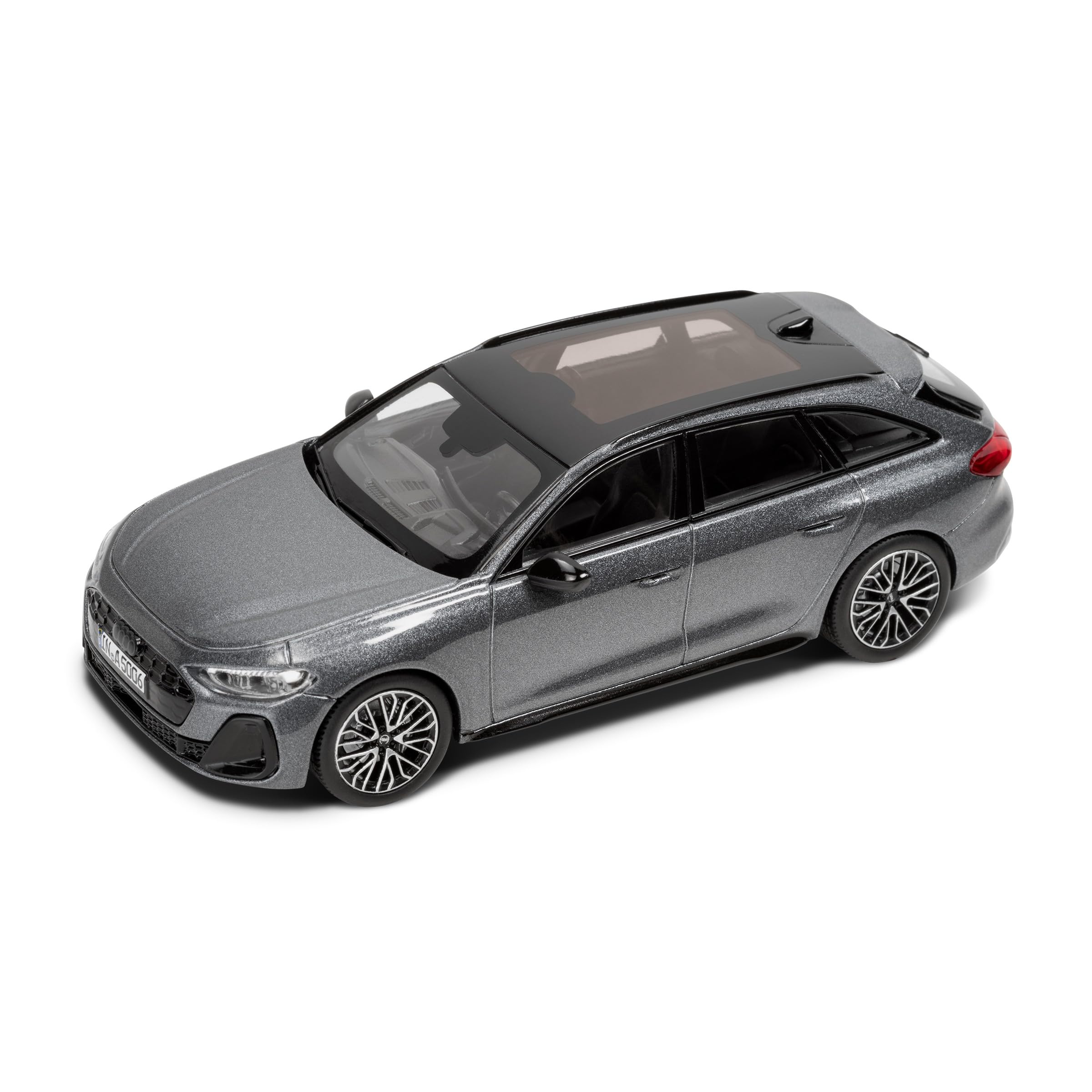 Audi 5012405231 Modellauto A5 Avant Miniatur Modell, Maßstab 1:43, grau