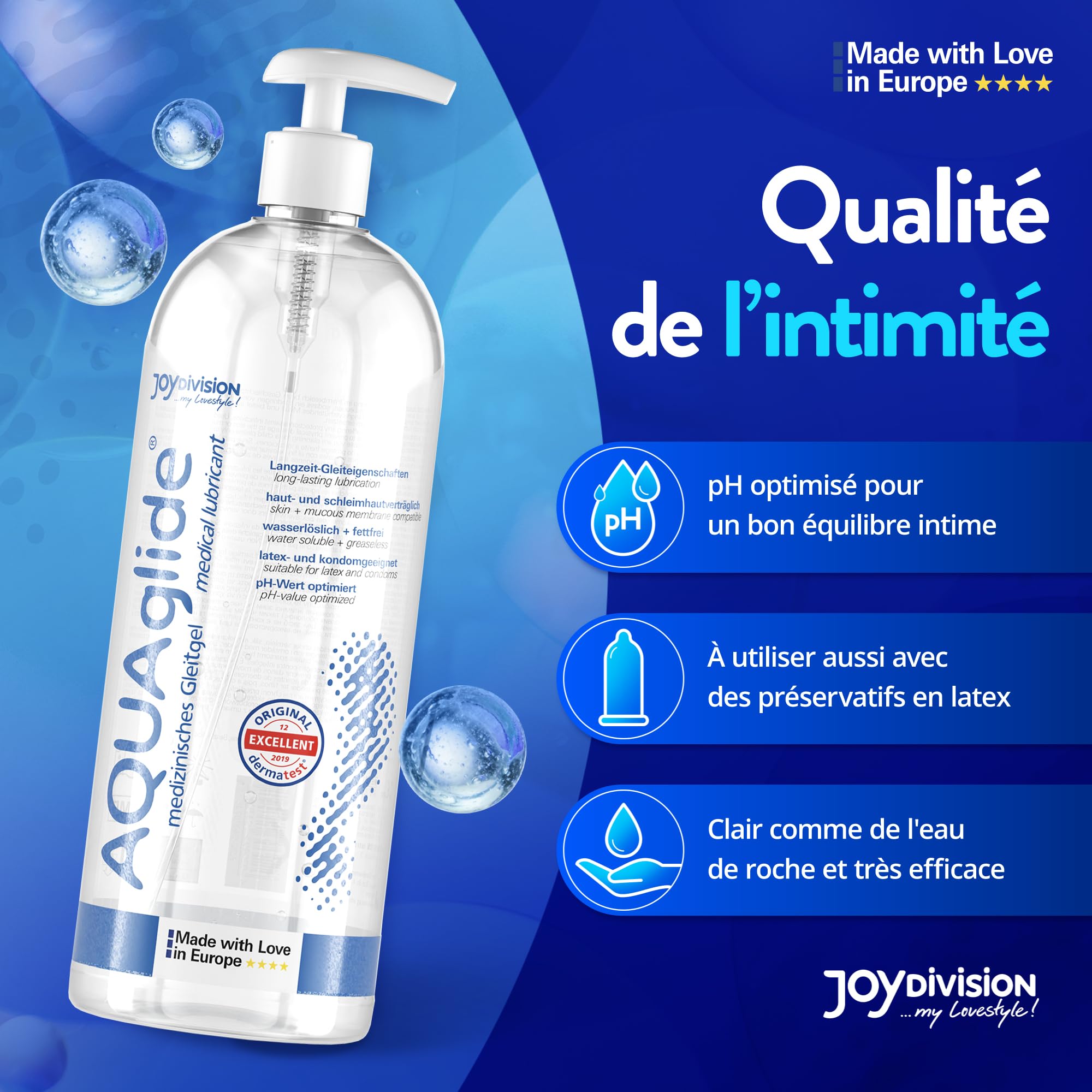 JOYDIVISION- 6170400000- Lubrifiant AQUAglide 1 l