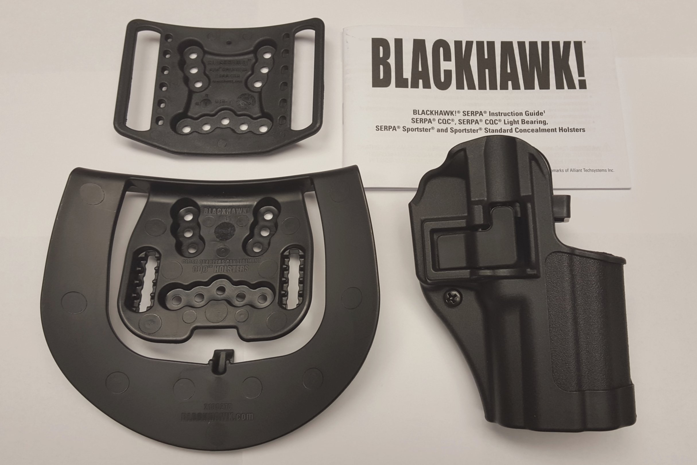 Amazon.com : BlackHawk Carbon-fiber SERPA Holster, BLACK