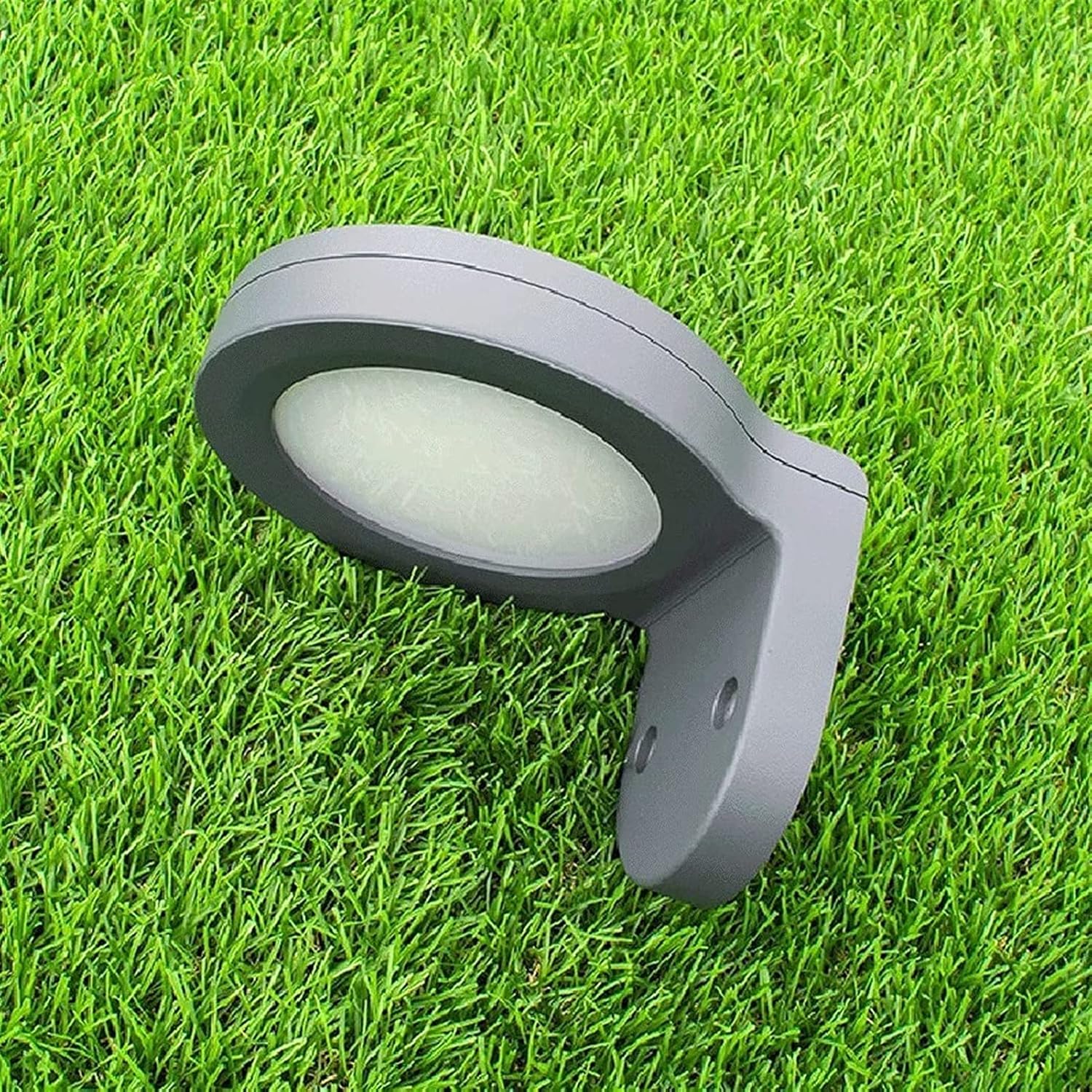 WYUYIWH 屋外ソーラーウォールライト、アルミ合金素材直角ランプ本体、IP65防水、リモコンスイッチ燭台ライト 廊下や中庭用