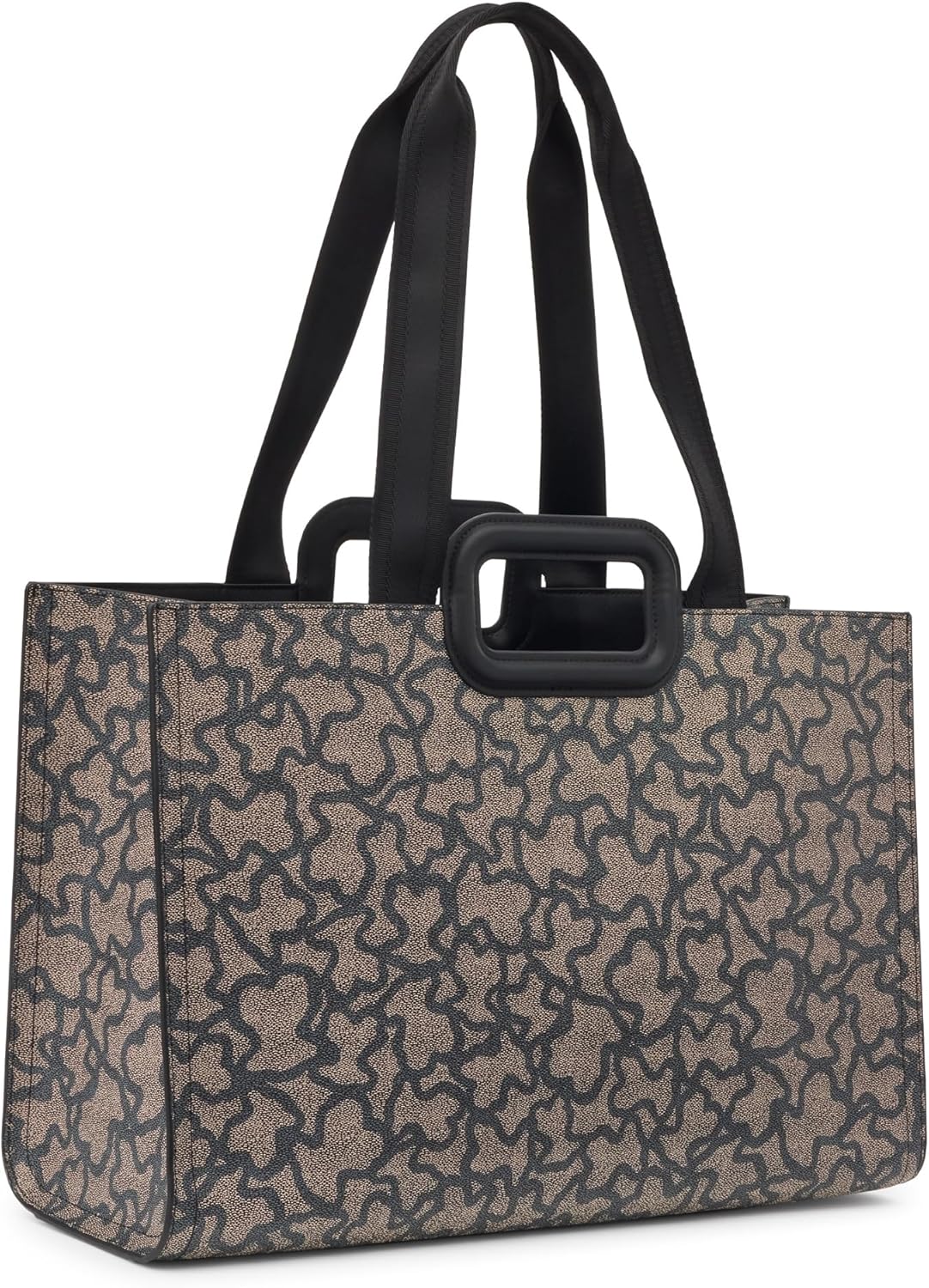 TOUS Women's Shopping XL Amaya K Icon-Multi Bag, Black