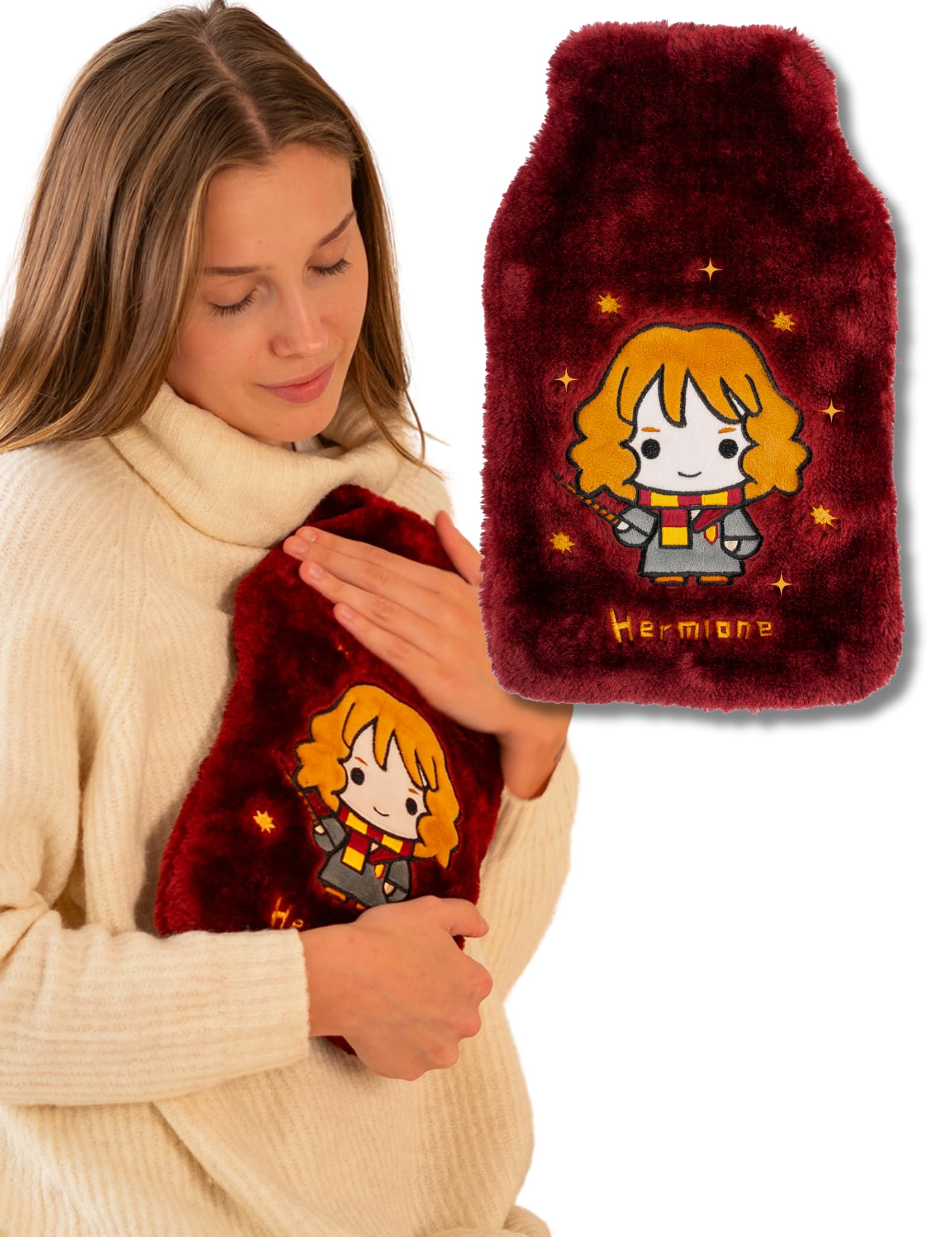 Wizarding World Harry Potter Wärmflasche Mit Bezug Geschenk Für Frauen Männer Geschenke Lustig Wärmeflasche Hermiona