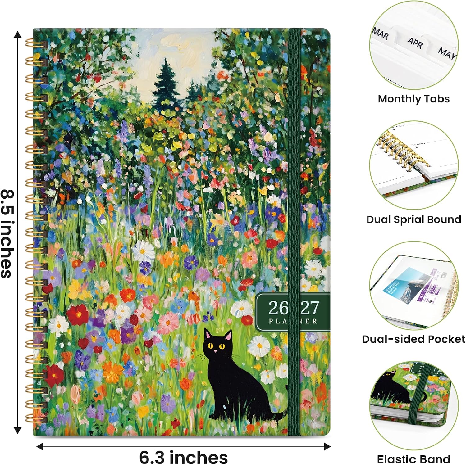 ZOTIA Planner 2026-2027 Jul 2026-Jun 2027 Academic Monthly & Weekly Planner image 4